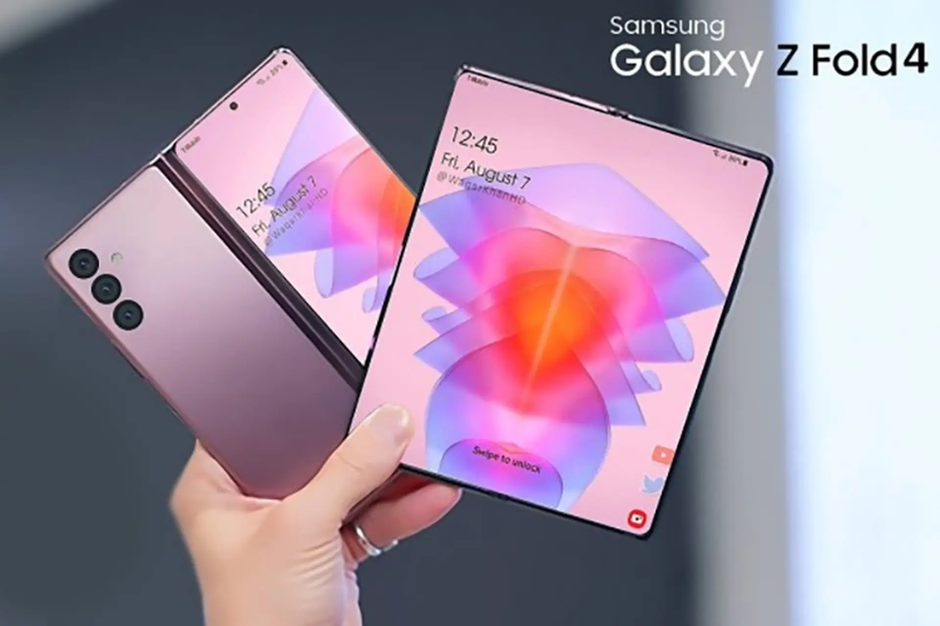 Hé lộ bất ngờ về trọng lượng của Samsung Galaxy Z Fold4