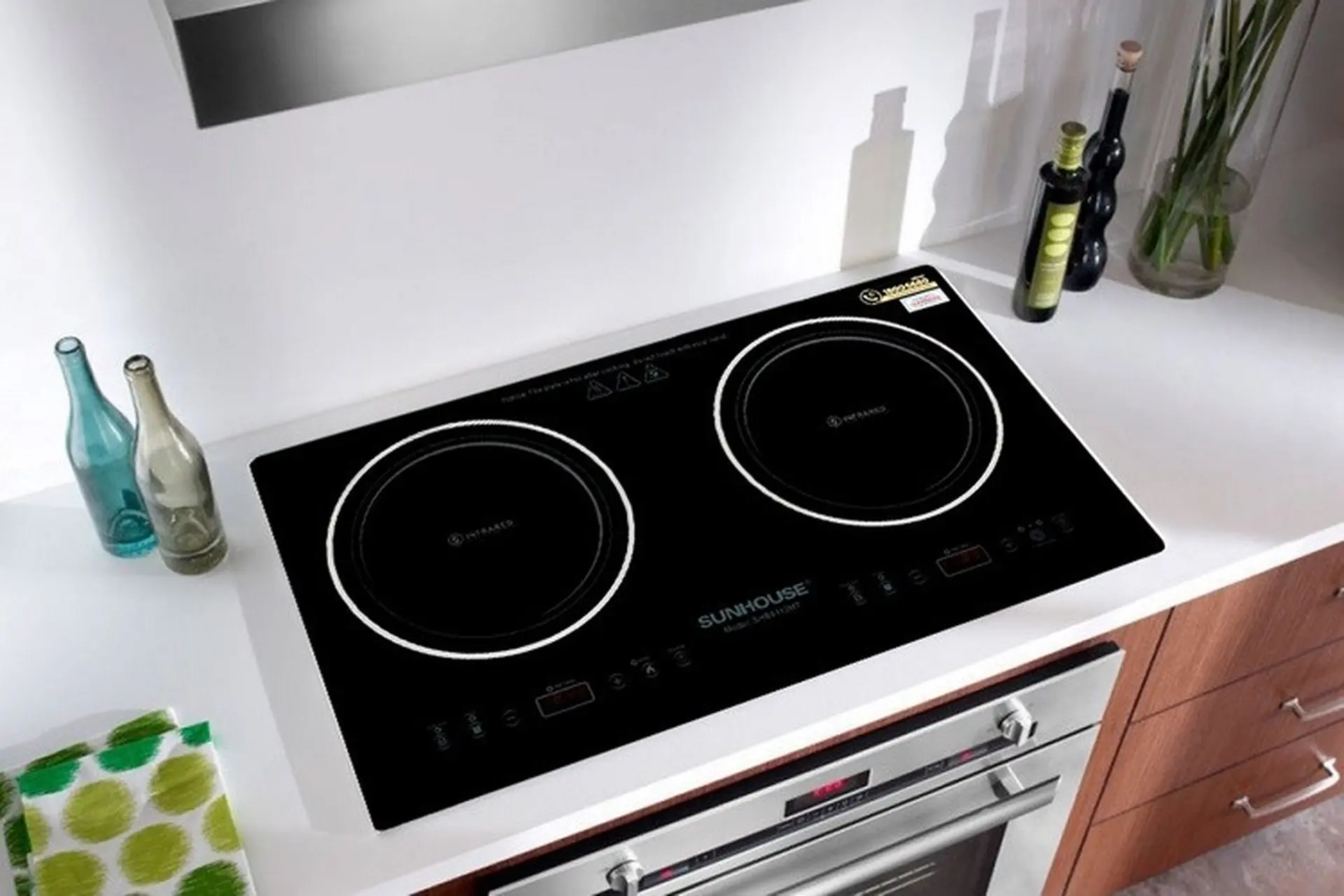 Review Bếp điện từ đôi Sunhouse SHB9122MT: Kiểu dáng sang trọng, đa năng và giá thành ấn tượng