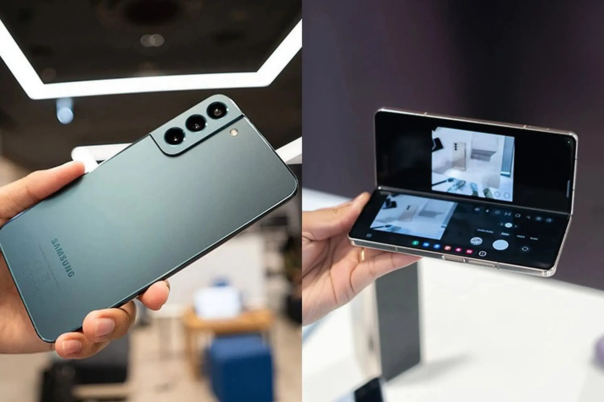 So sánh Samsung Galaxy Z Fold4 và Galaxy S22+: Đâu là lựa chọn tốt hơn?