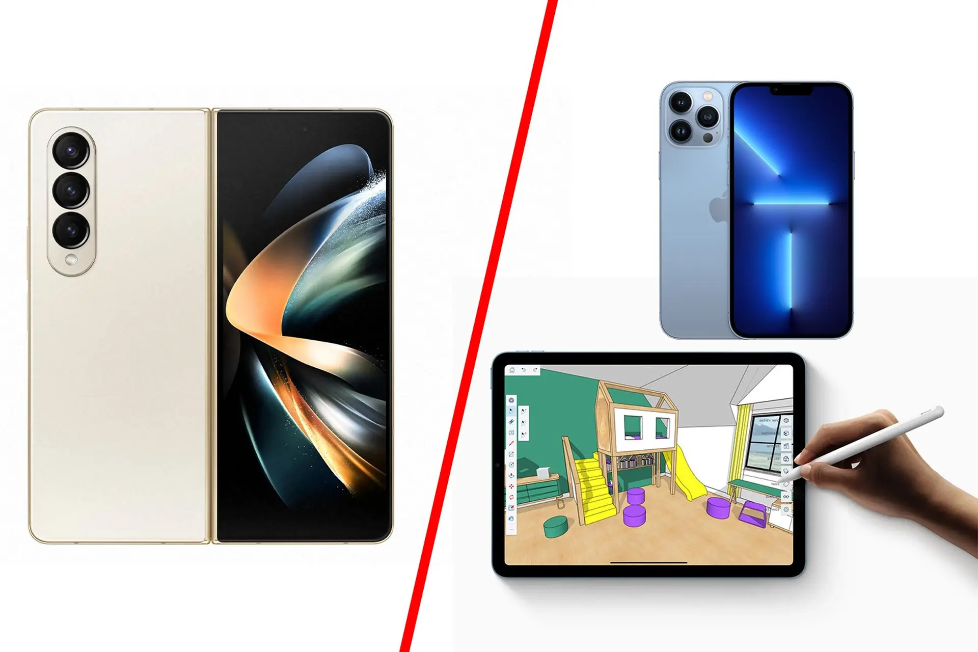 40 triệu nên chọn combo iPhone 13 Pro Max + iPad hay Galaxy Z Fold4?