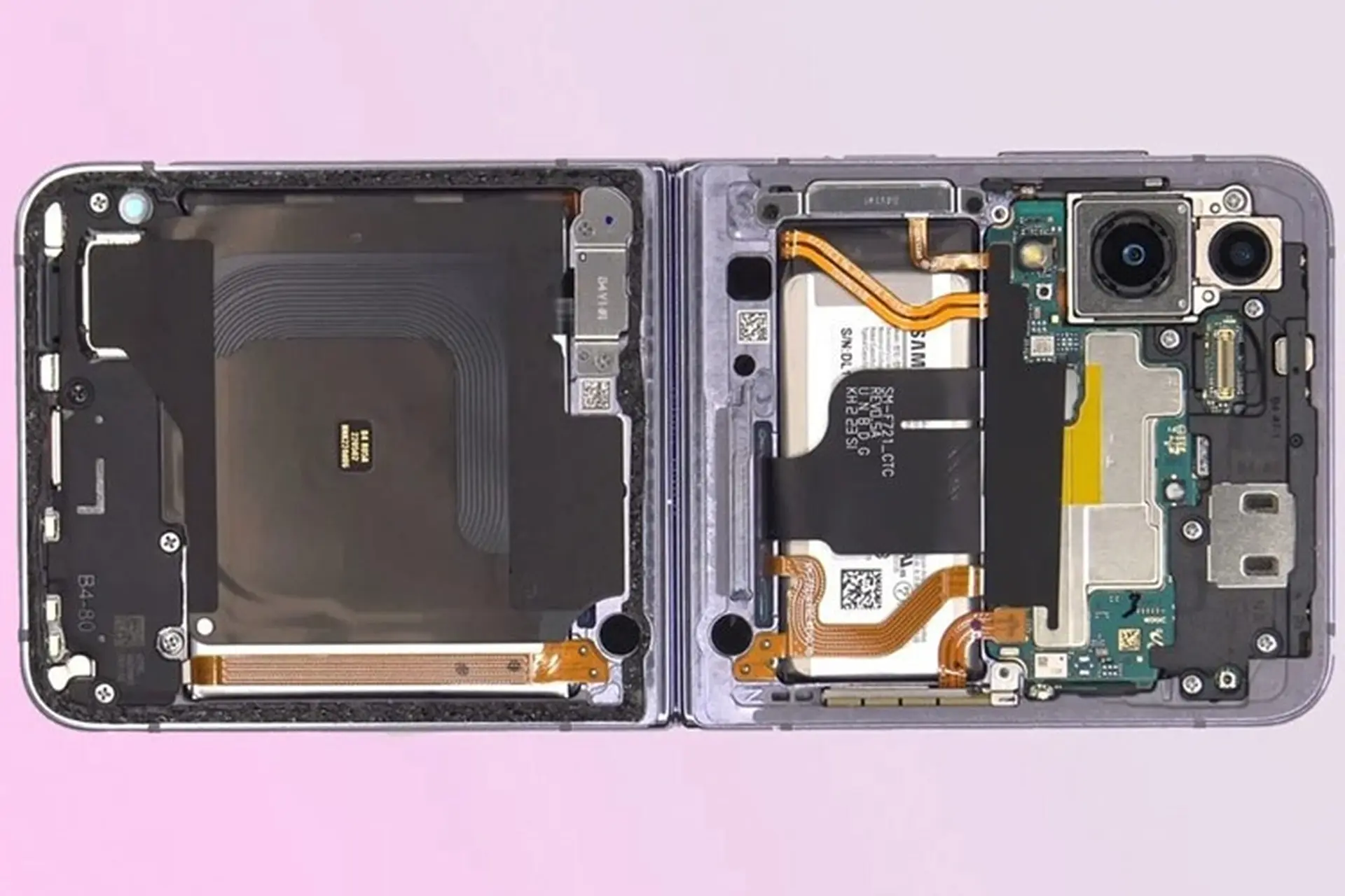 Video teardown cho thấy có gì mới bên trong Samsung Galaxy Z Flip 4