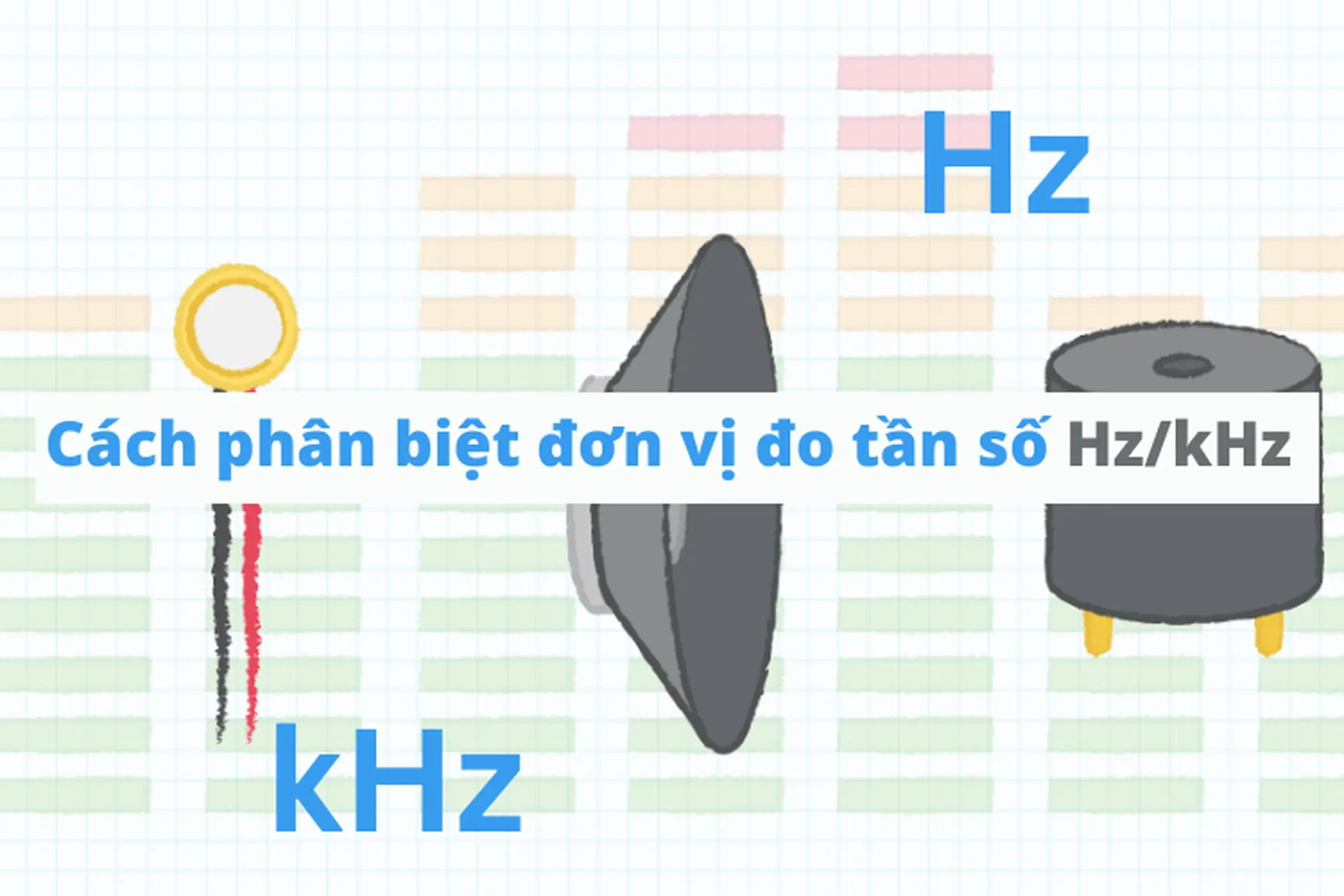 Cách phân biệt đơn vị đo tần số Hz/kHz trong vòng 1 phút 