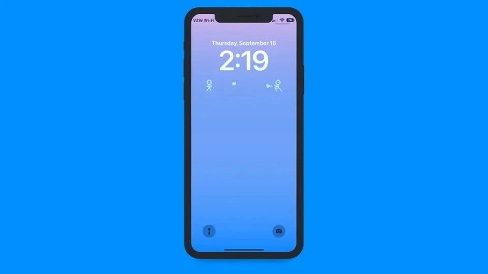 Trang trí màn hình khoá iPhone đã lên iOS 16 cực hot trên TikTok