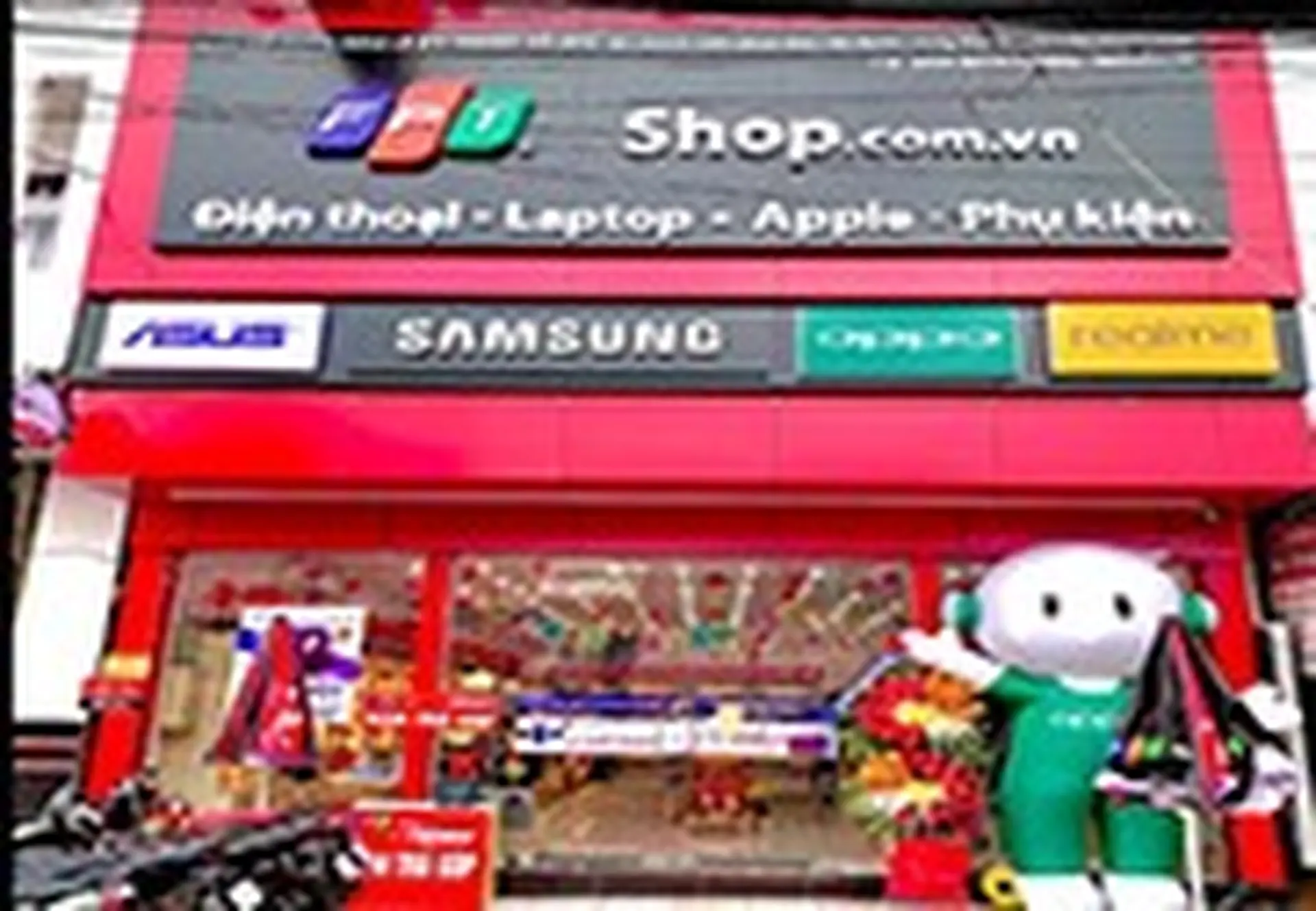 Hình ảnh nhận diện hệ thống cửa hàng: