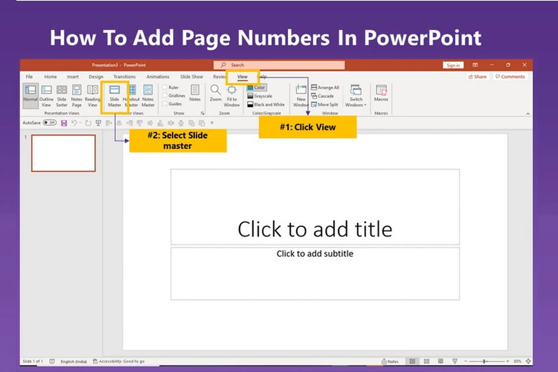 Hướng dẫn cách đánh số trang trong PowerPoint để tăng tính chuyên nghiệp