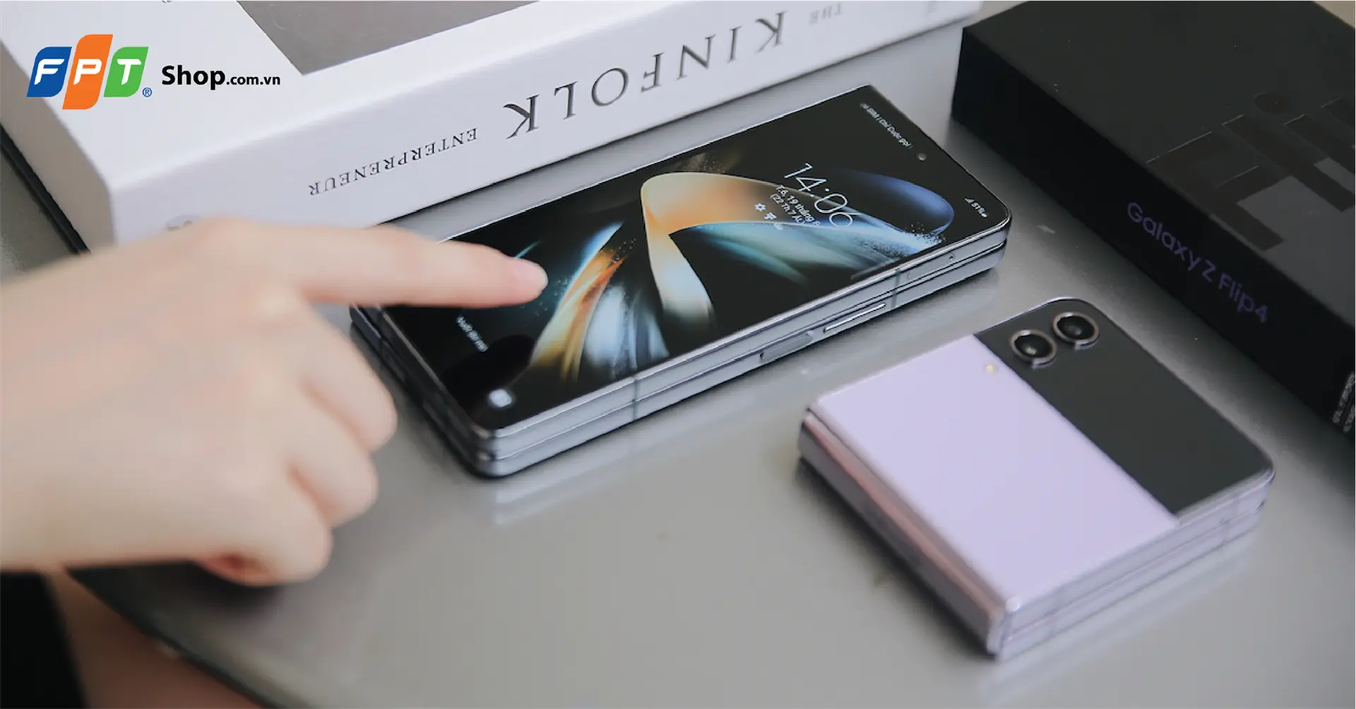 Giảm đến 5 triệu khi mua Galaxy Z Fold4 | Z Flip4 tại FPT Shop