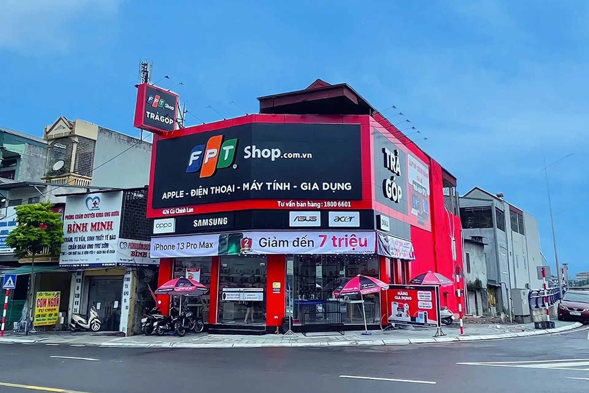 Cửa hàng FPTShop.com.vn tại 426 Cù Chính Lan, Tổ 10, P. Đồng Tiến, TP ...