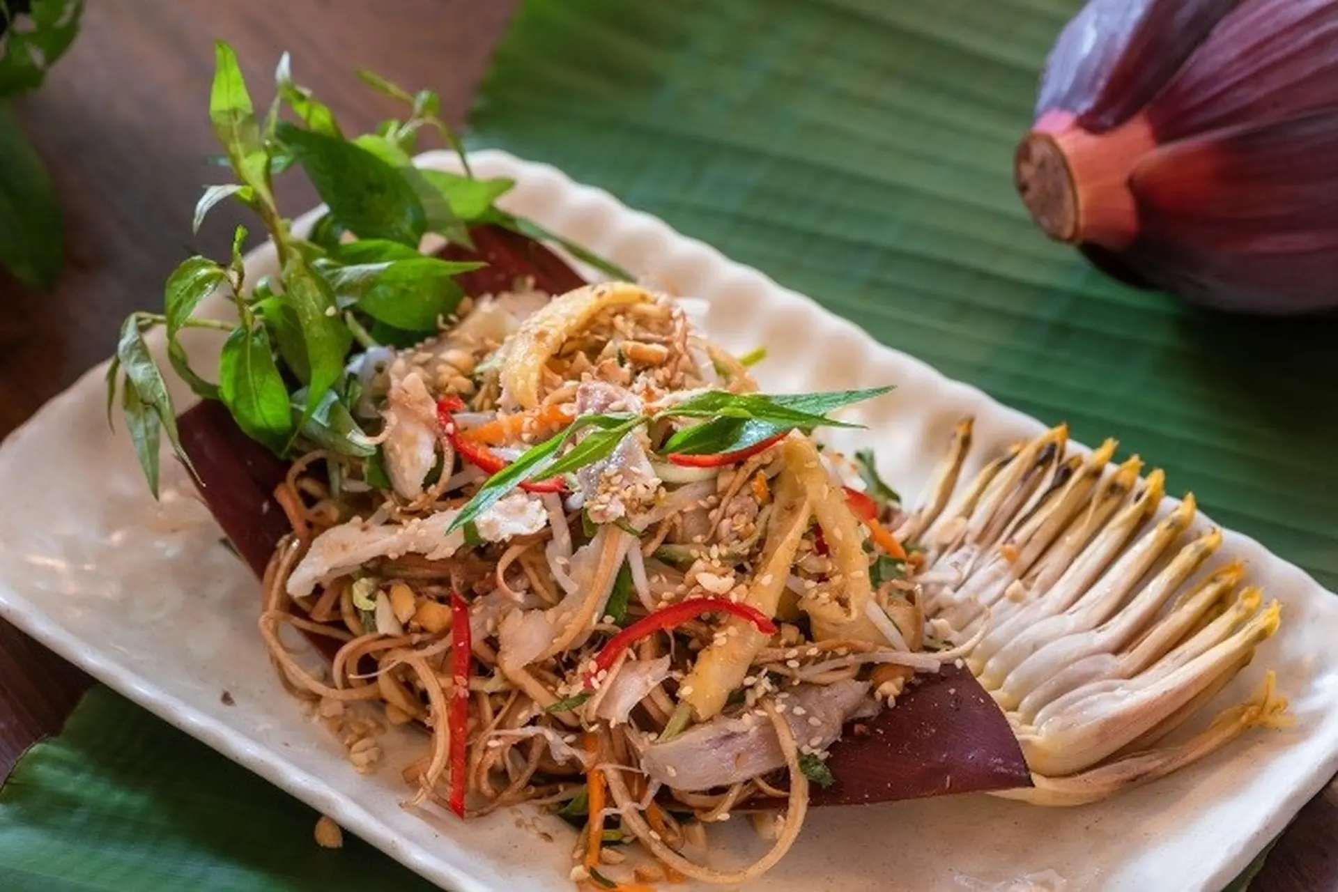 3 công thức làm nộm hoa chuối giòn ngon và đơn giản mà bạn nhất định phải thử