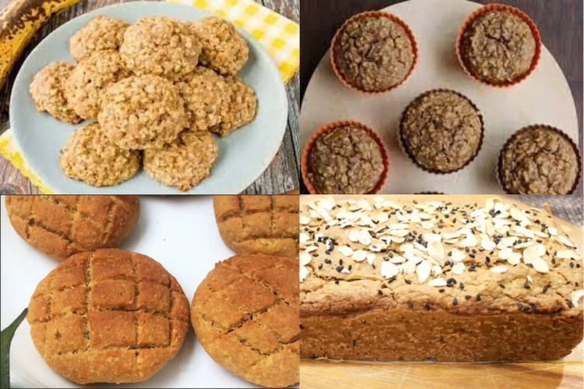 Điểm danh 23 loại bánh yến mạch phổ biến tốt cho sức khỏe dễ làm tại nhà