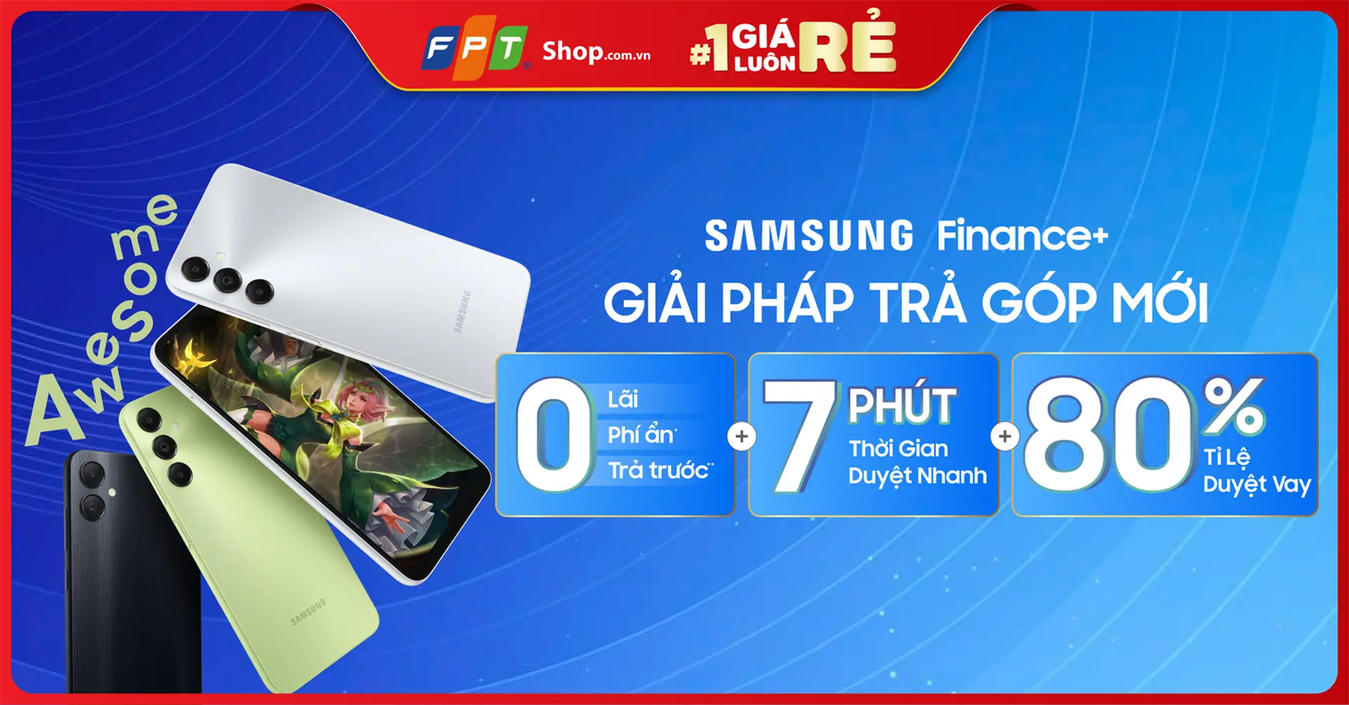 FPT Shop triển khai Samsung Finance+ - Giải pháp trả góp mới