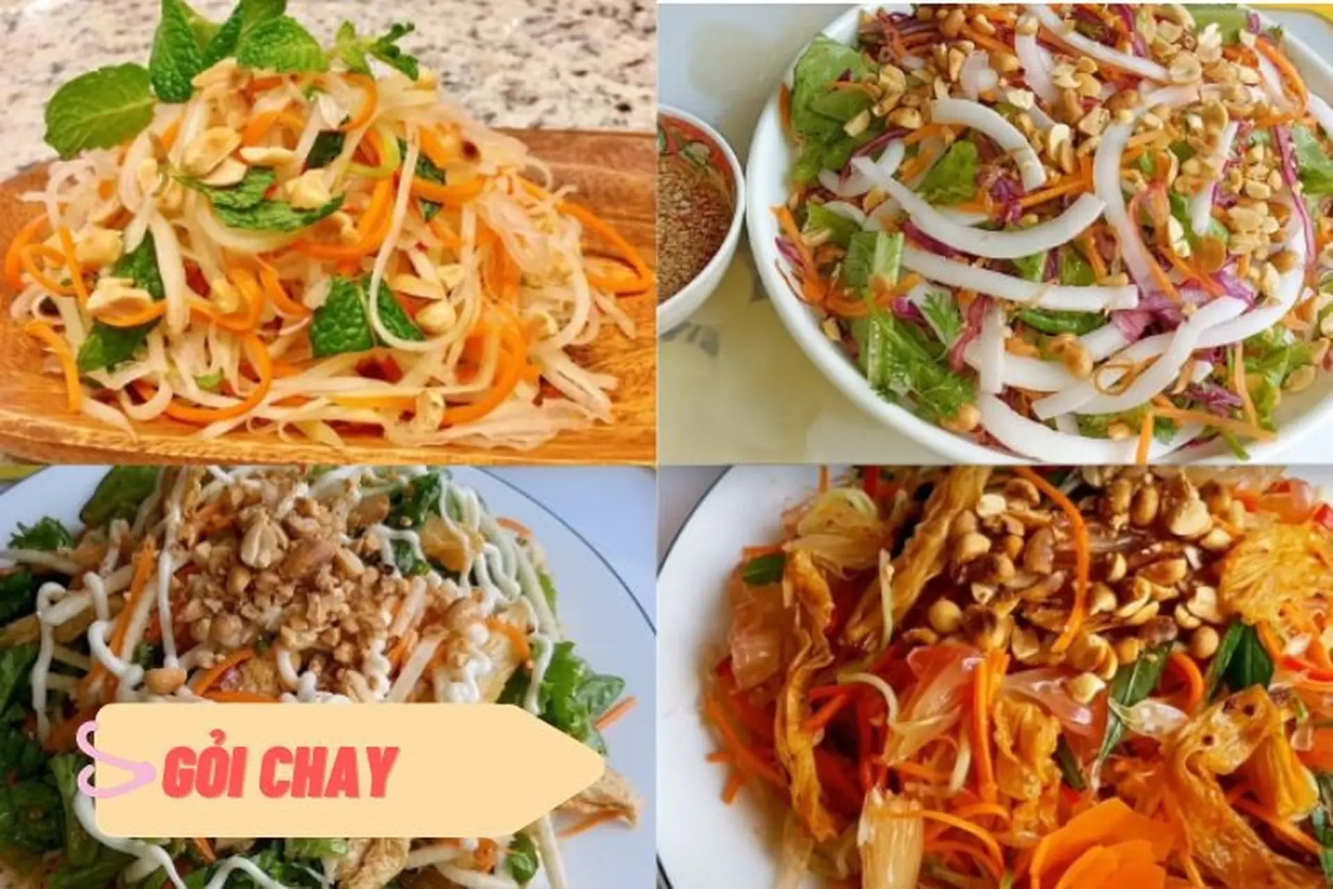 Tổng hợp 10 món gỏi chay thanh đạm, thơm ngon dễ thực hiện mà bạn nên ăn thử 