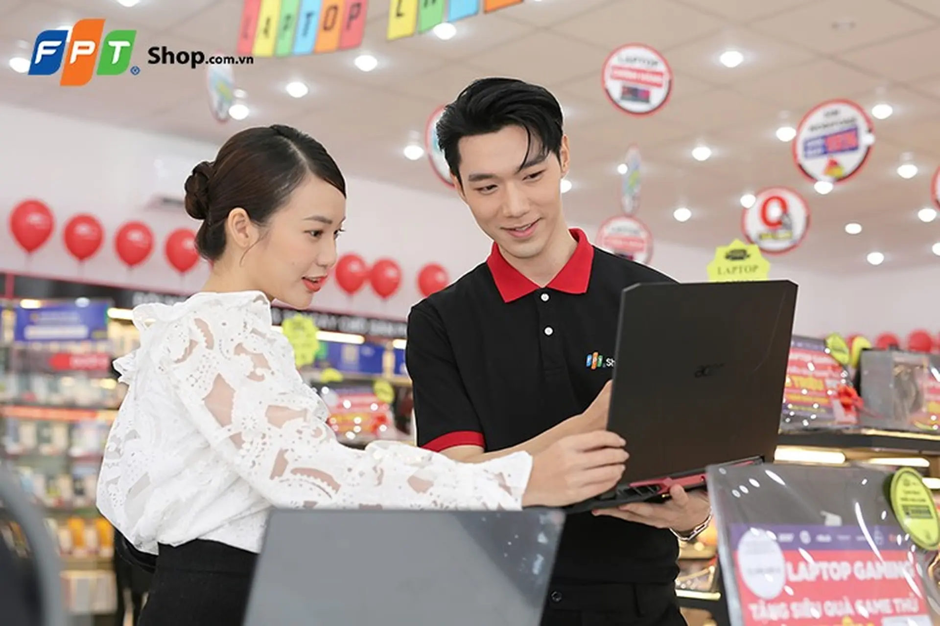 FPT Shop giảm thêm 3%, tặng thêm 1 năm bảo hành khi mua laptop ASUS tại FPT Shop