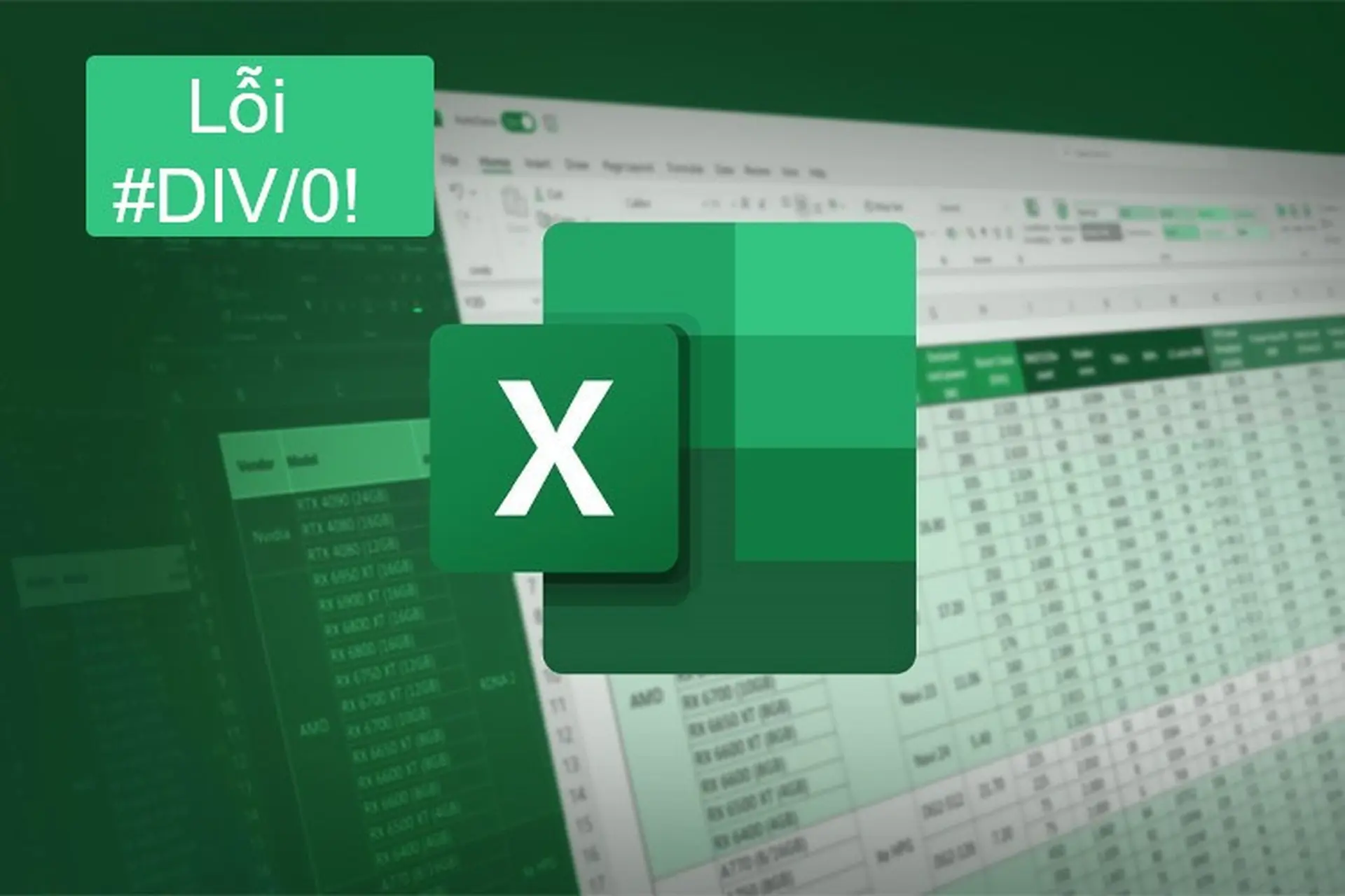 Mẹo giúp bạn sửa lỗi #DIV/0! trong Excel vô cùng chi tiết, nhanh chóng và dễ dàng