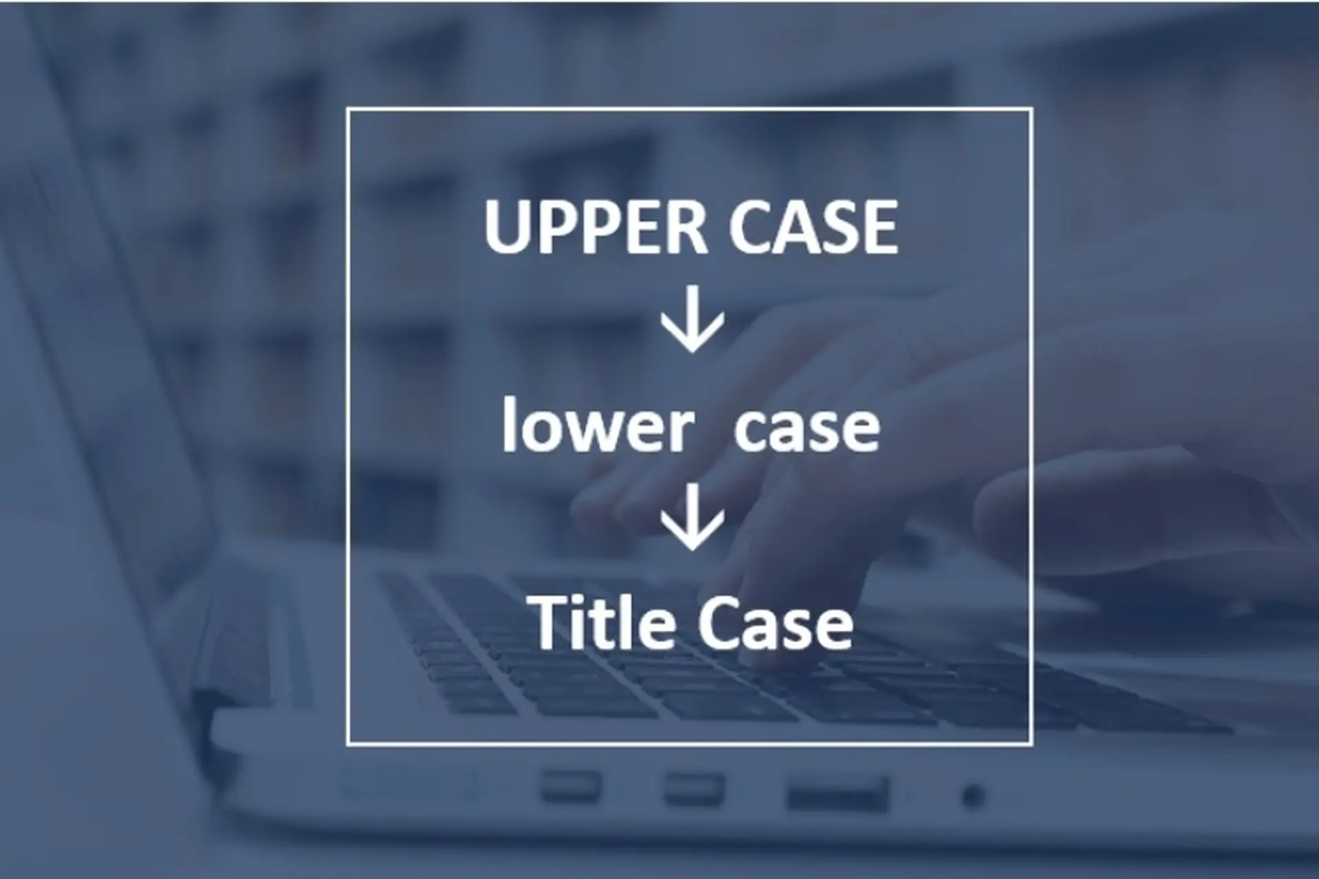 Chuyển chữ thường thành chữ hoa trên máy tính và điện thoại chỉ với vài thao tác đơn giản