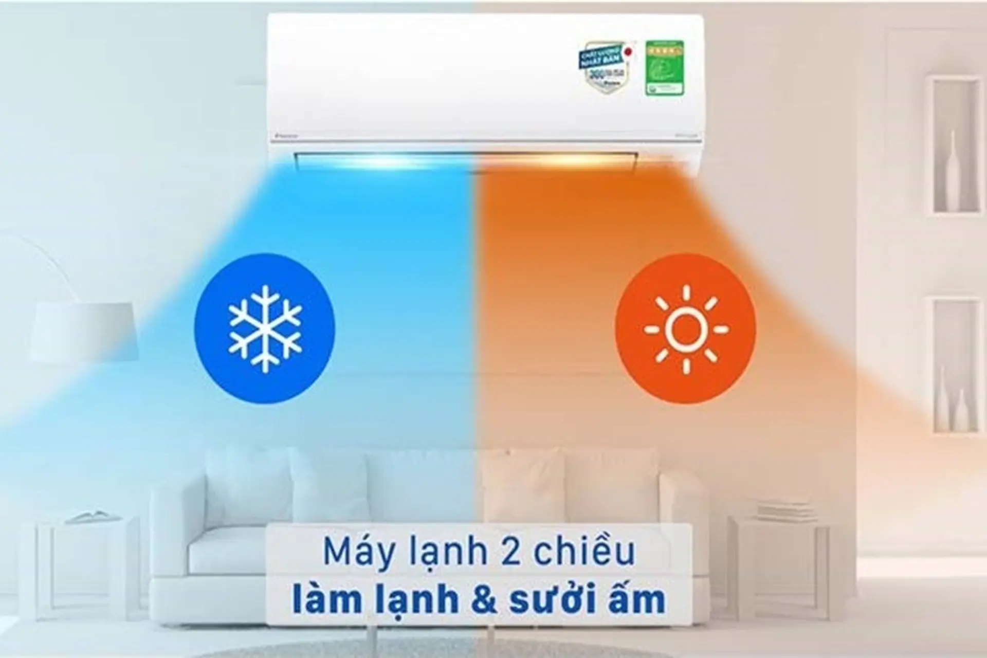 Chế độ sưởi ấm điều hòa là gì? Hướng dẫn cách bật, tắt chế độ sưởi ấm của máy điều hòa