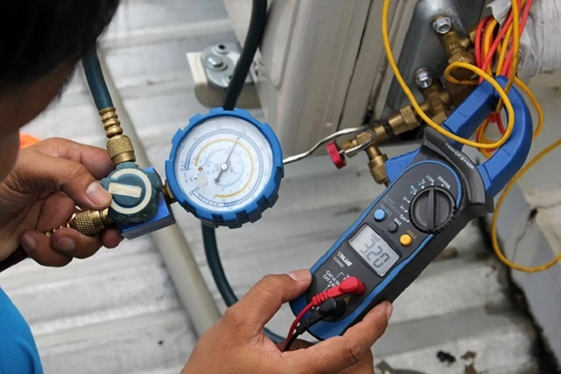 Cách đo áp suất gas điều hòa đúng kỹ thuật giúp máy hoạt động ổn định và tốt hơn
