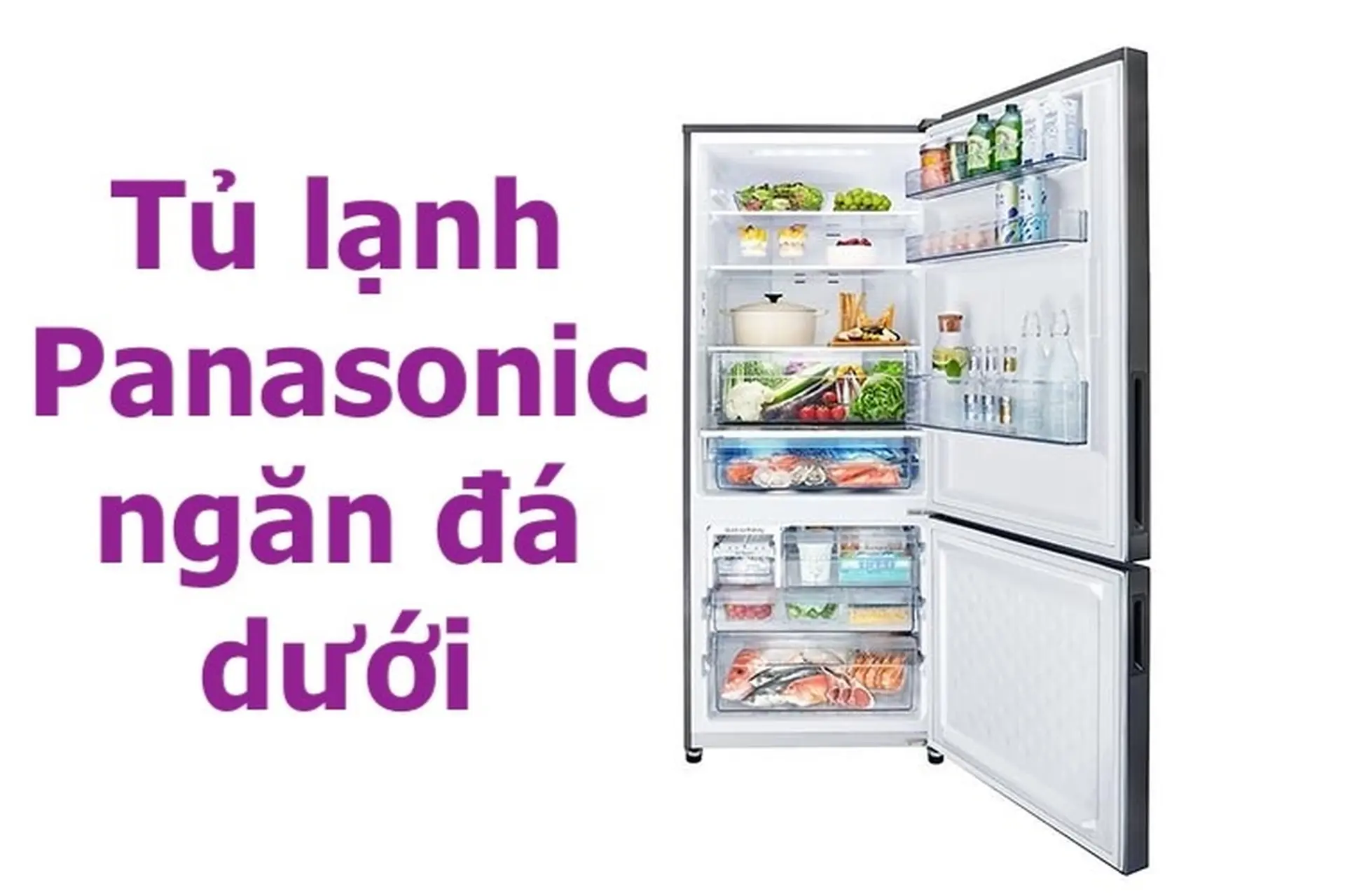 Tất tần tật về tủ lạnh Panasonic ngăn đá dưới: 5 lý do nên mua sản phẩm độc đáo này!
