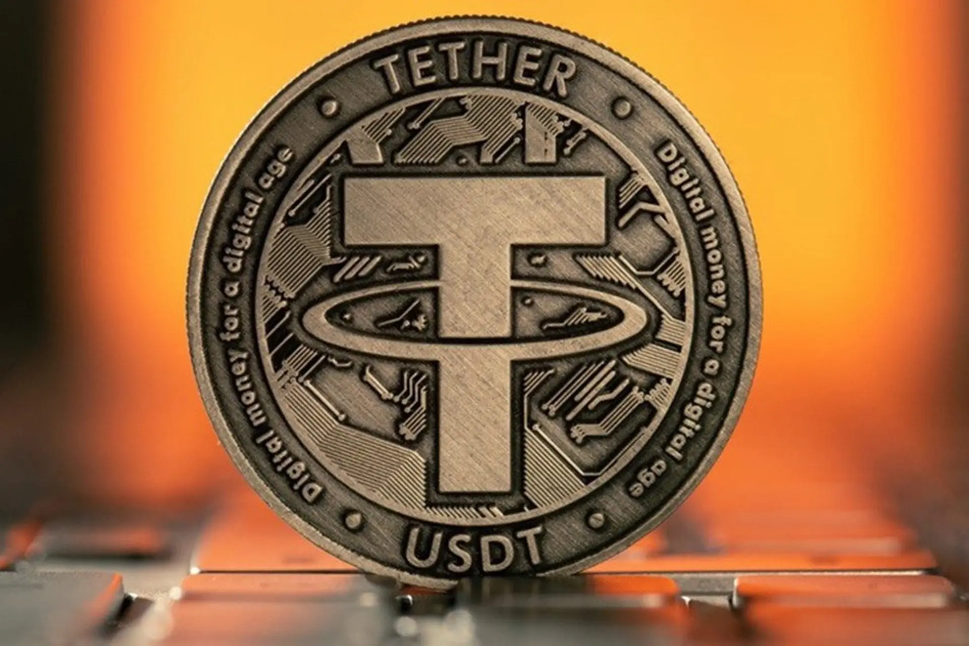 Tether USDT Logo and concept