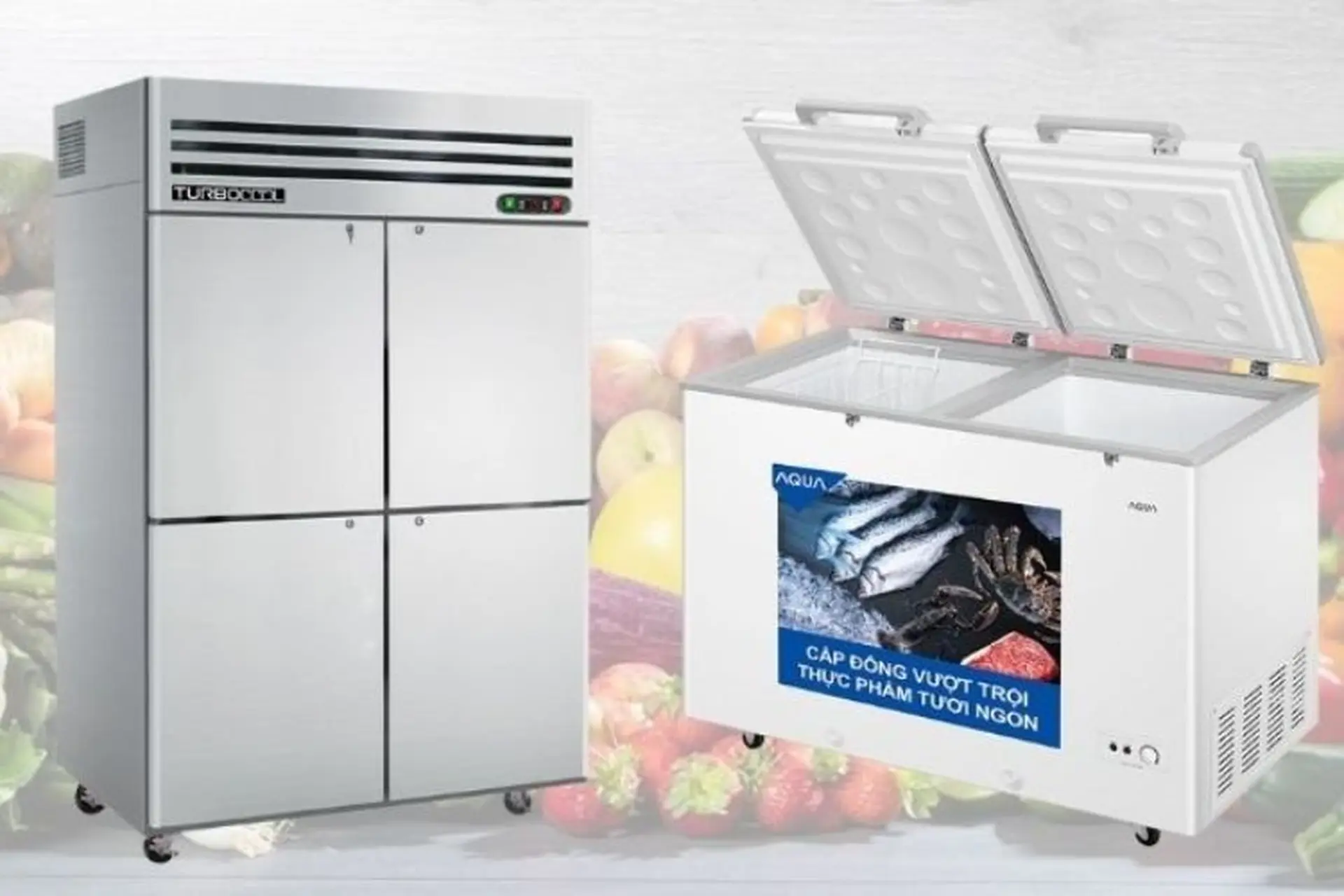 So sánh tủ đông công nghiệp đứng và nằm: Ưu điểm và nhược điểm của mỗi loại