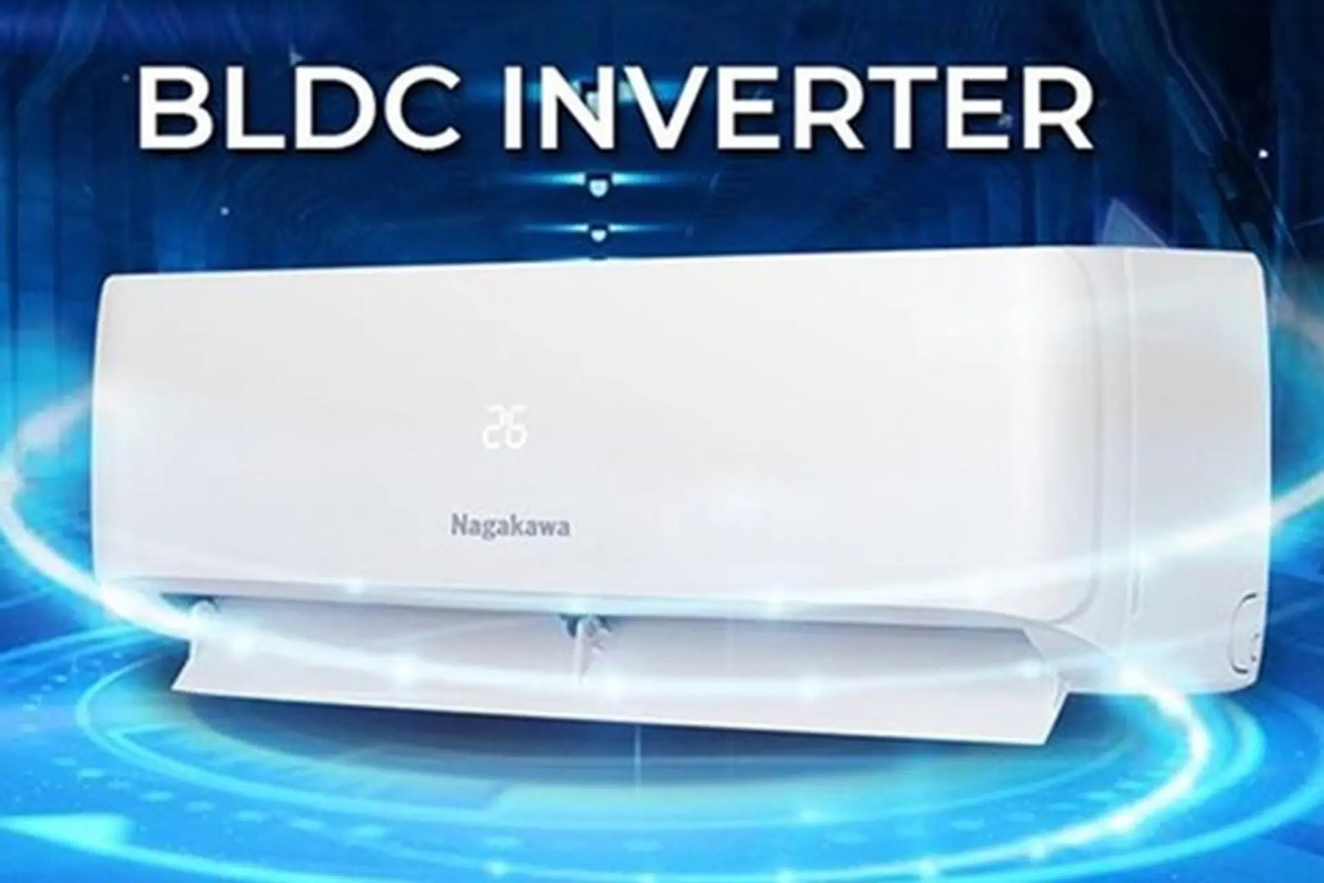 Công nghệ BLDC Inverter trên máy lạnh Nagakawa: Hiệu suất cao và tiết kiệm năng lượng 