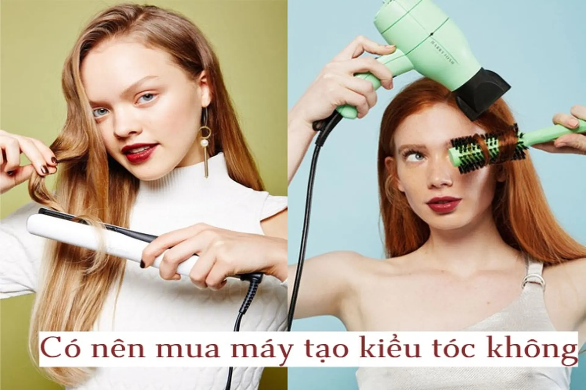 Có nên mua máy tạo kiểu tóc không? Lưu ý khi mua máy tạo kiểu tóc