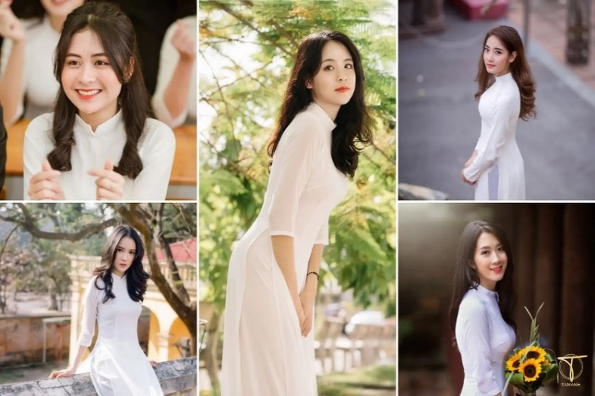 Cách tạo dáng chụp ảnh áo dài cực xinh cho nàng đẹp lung linh
