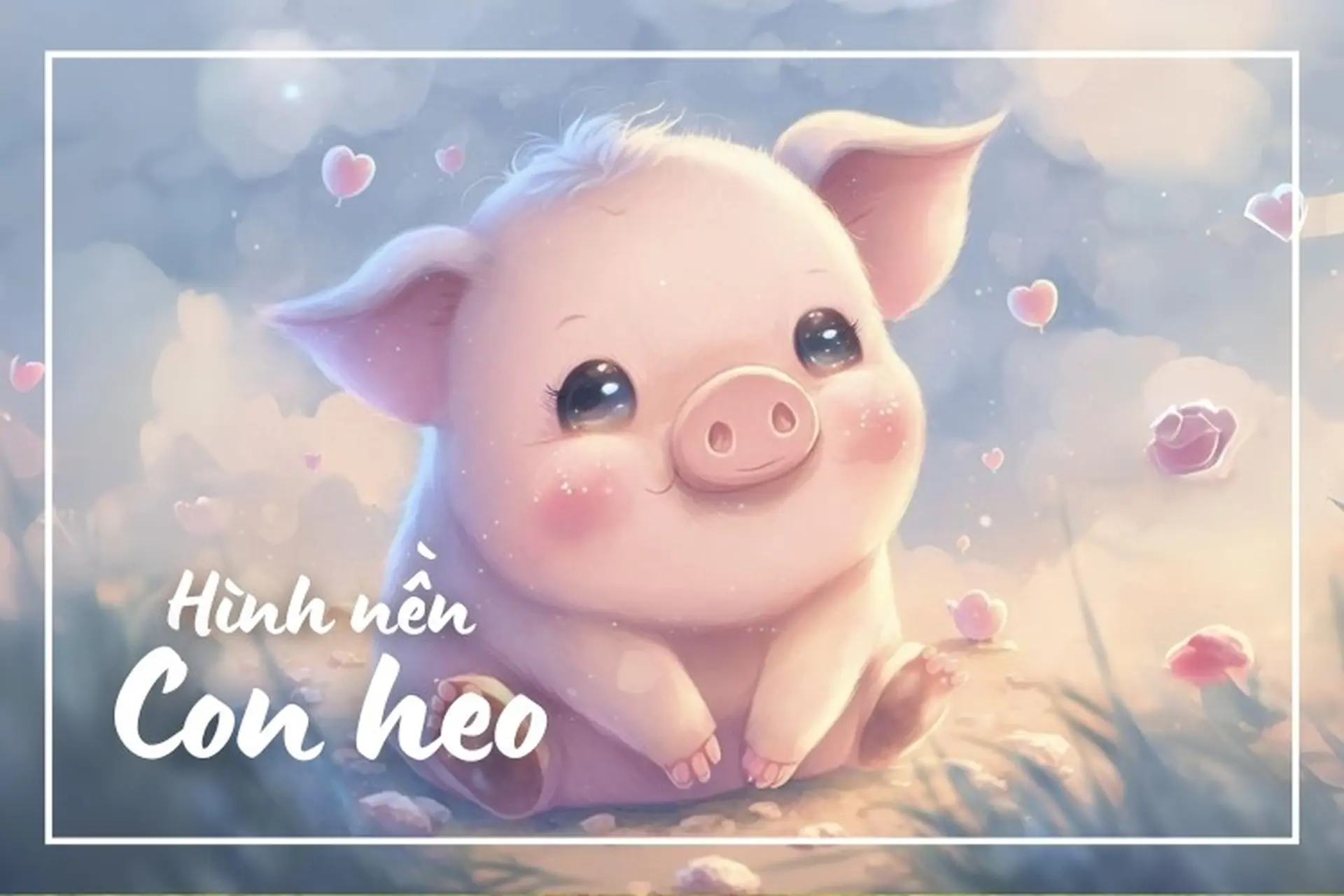 Lưu ngay 100+ hình nền con heo đáng yêu siêu cấp dành cho cả điện thoại và máy tính ai cũng có thể sử dụng