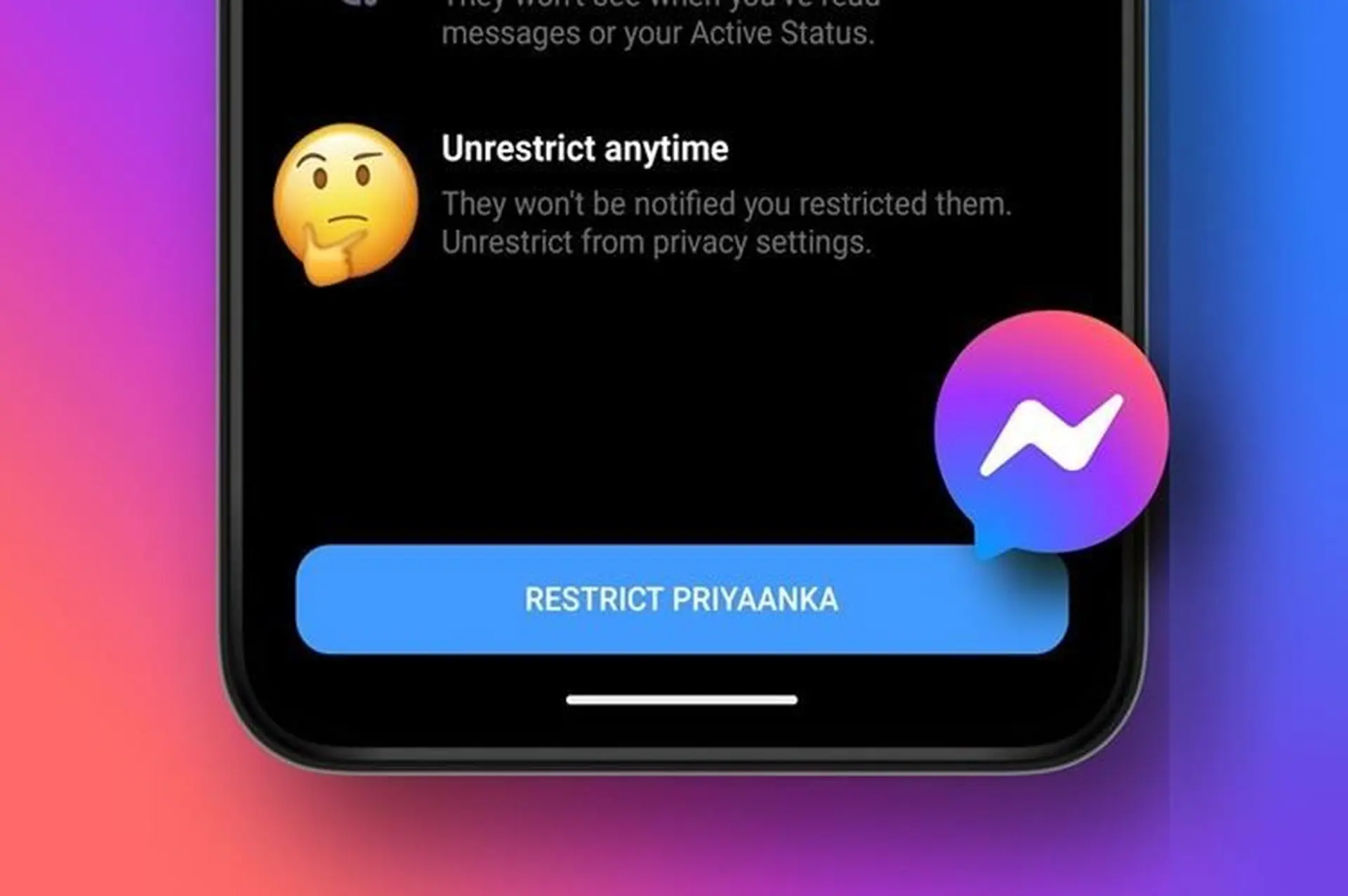  Mách bạn cách để biết mình bị hạn chế trên Messenger cực đơn giản để nhận diện
