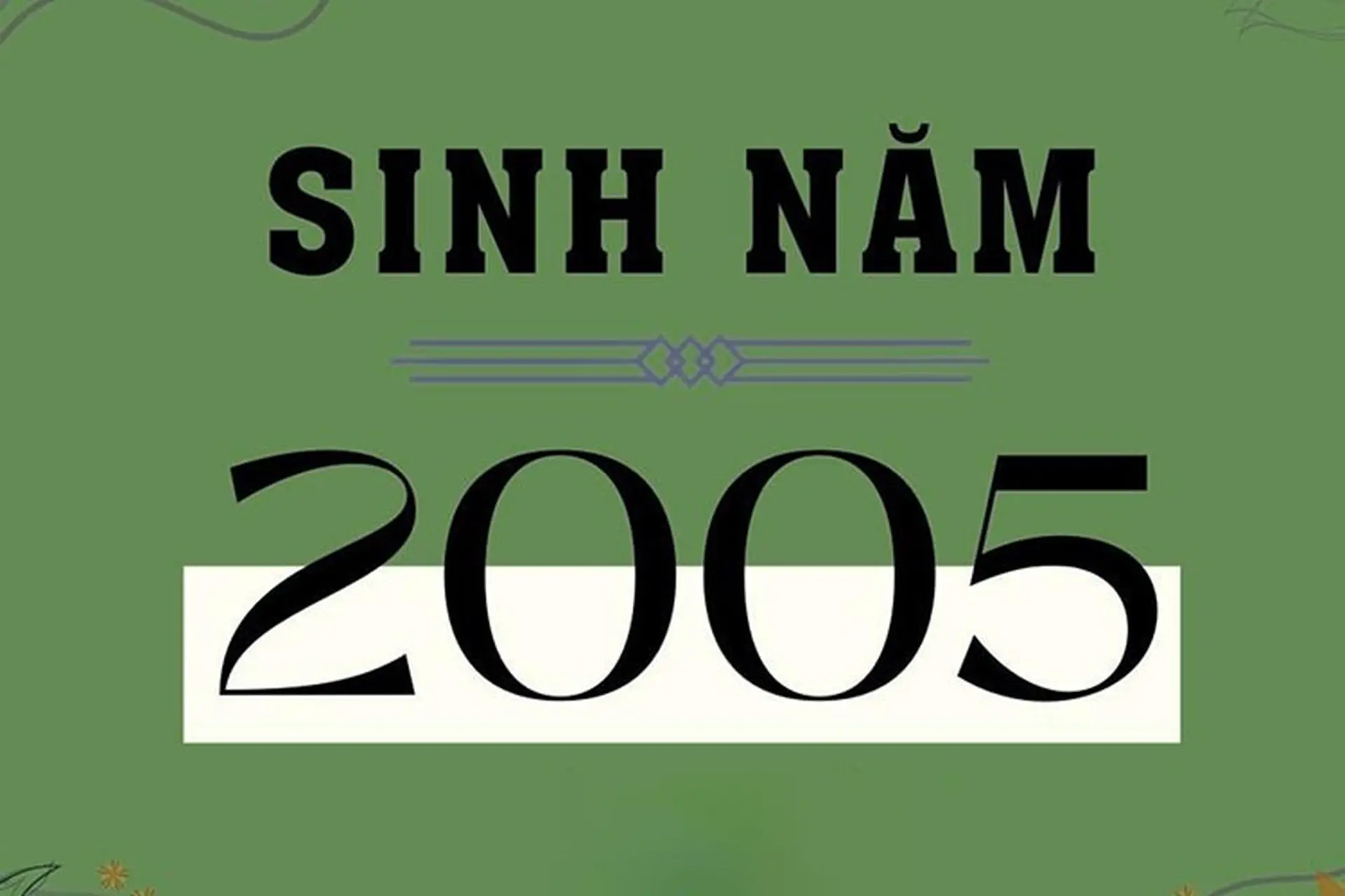 Người sinh năm 2005 bao nhiêu tuổi? Mệnh gì? Hợp màu gì?