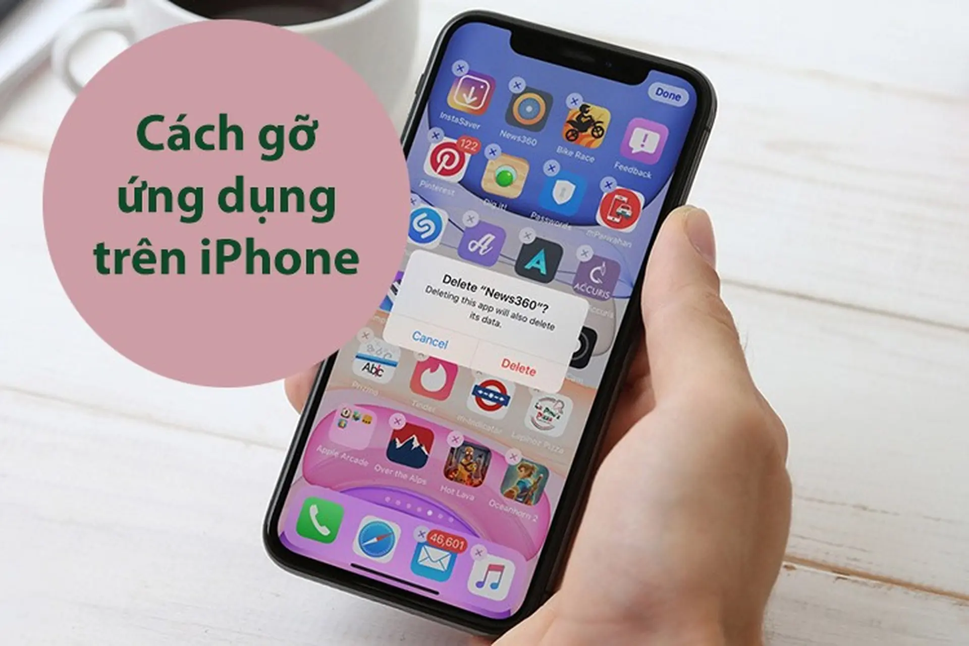 Hướng dẫn 5 cách gỡ ứng dụng trên iPhone cực nhanh chóng