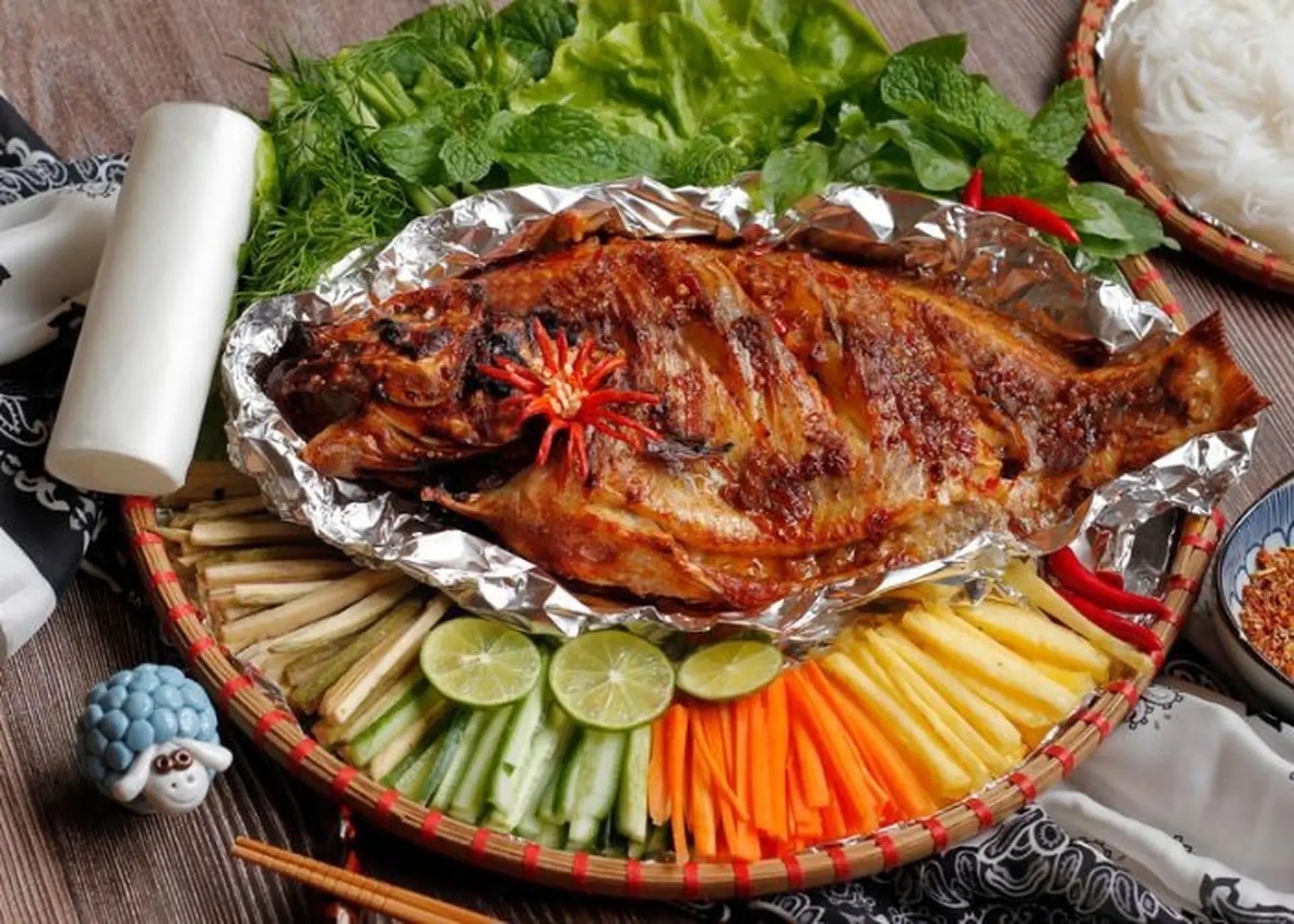 Tổng hợp 10 món cá nướng cuốn bánh tráng thơm ngon, đậm vị với cách chế biến đơn giản