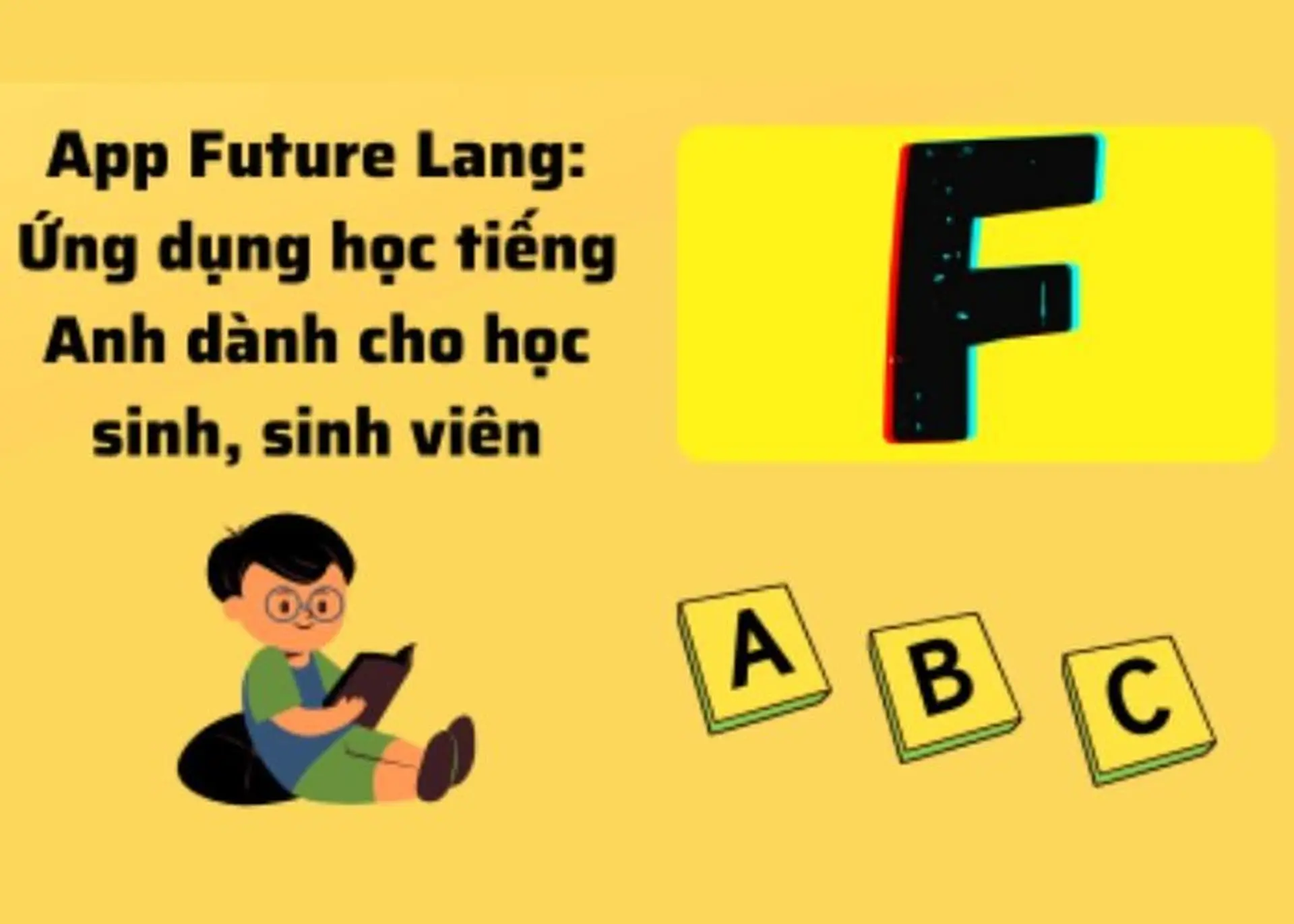 Giao diện ứng dụng FutureLang trên thiết bị di động