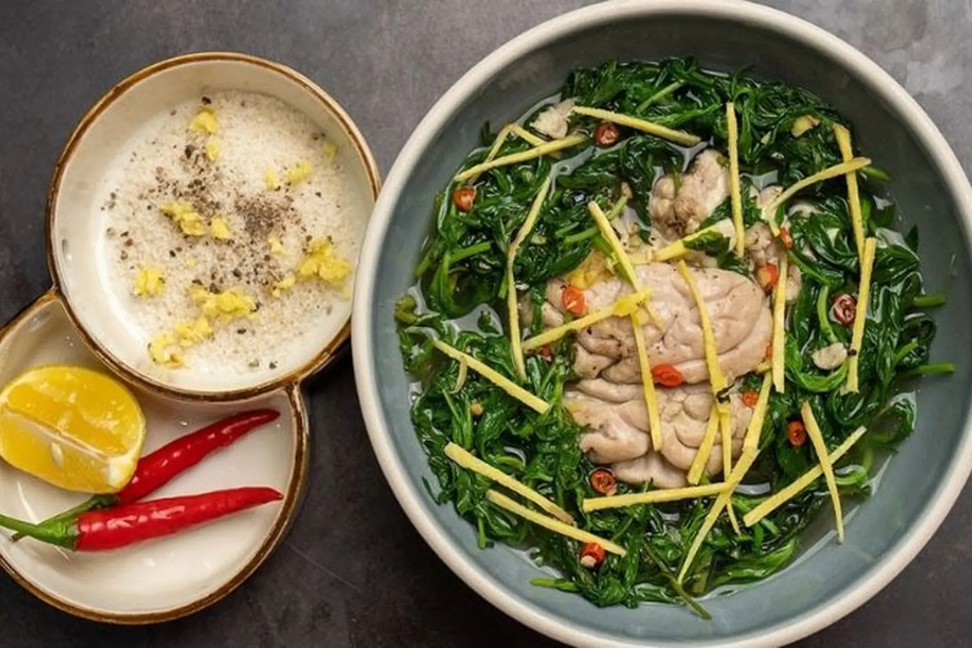 Lưu ngay 2 cách làm óc heo chưng thơm ngon, béo bùi, tẩm bổ sức khỏe cho cả gia đình