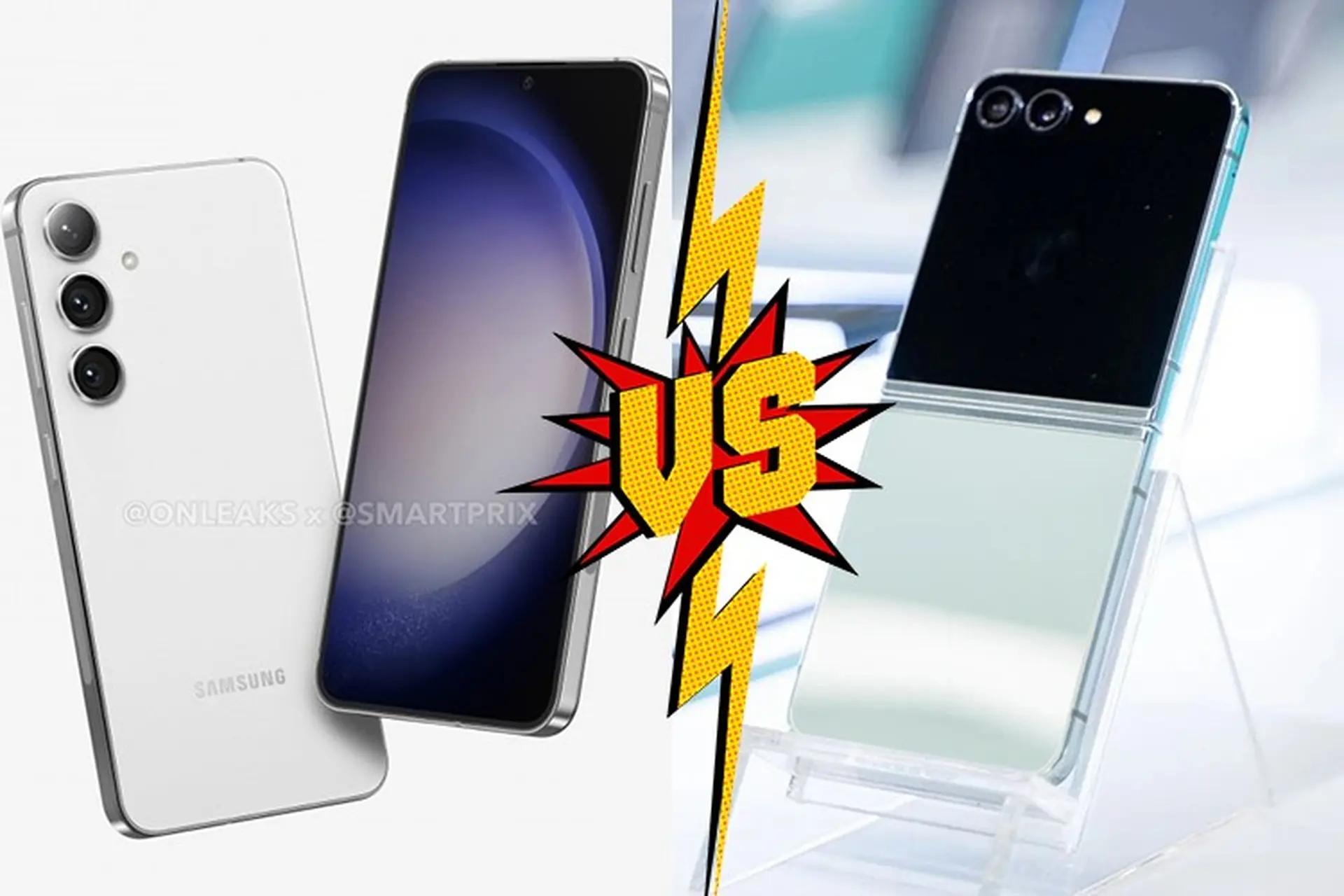 So sánh Samsung Galaxy S24 và Galaxy Z Flip5 dựa trên tin đồn: Lựa chọn nào thú vị hơn?