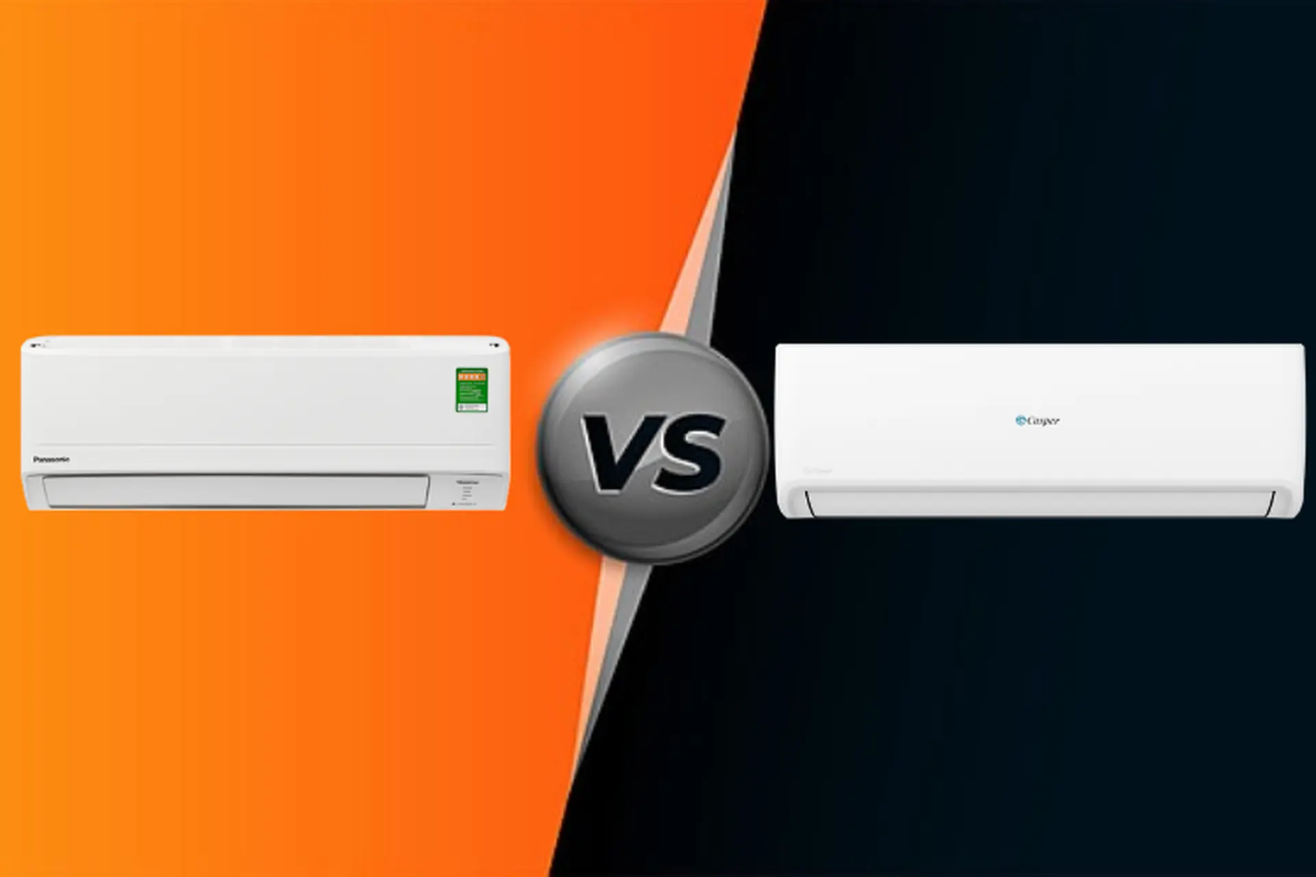 So sánh điều hòa Panasonic và Casper chi tiết về thiết kế, tính năng và công nghệ