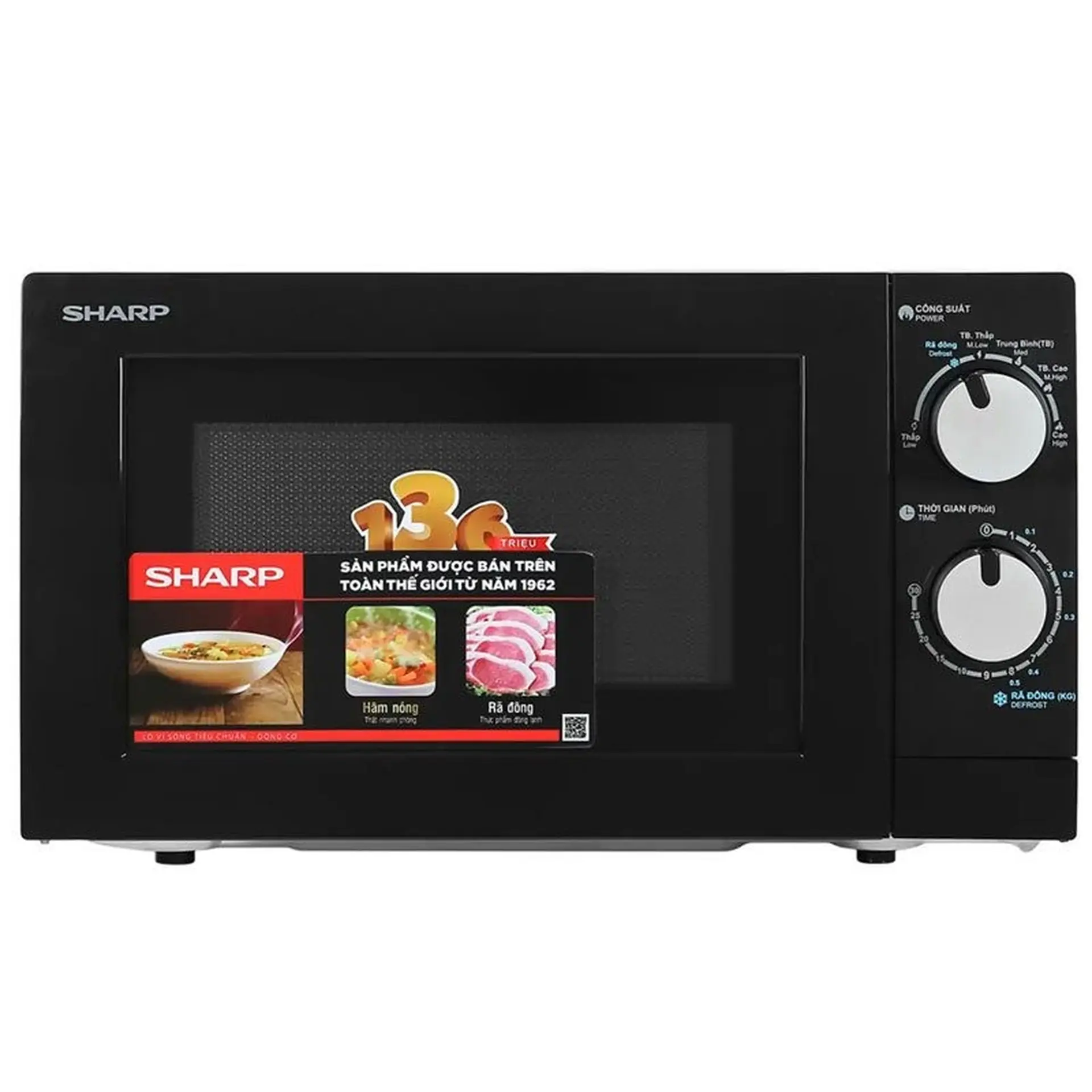 Lò vi sóng Sharp 20 lít R-208VN-WS 