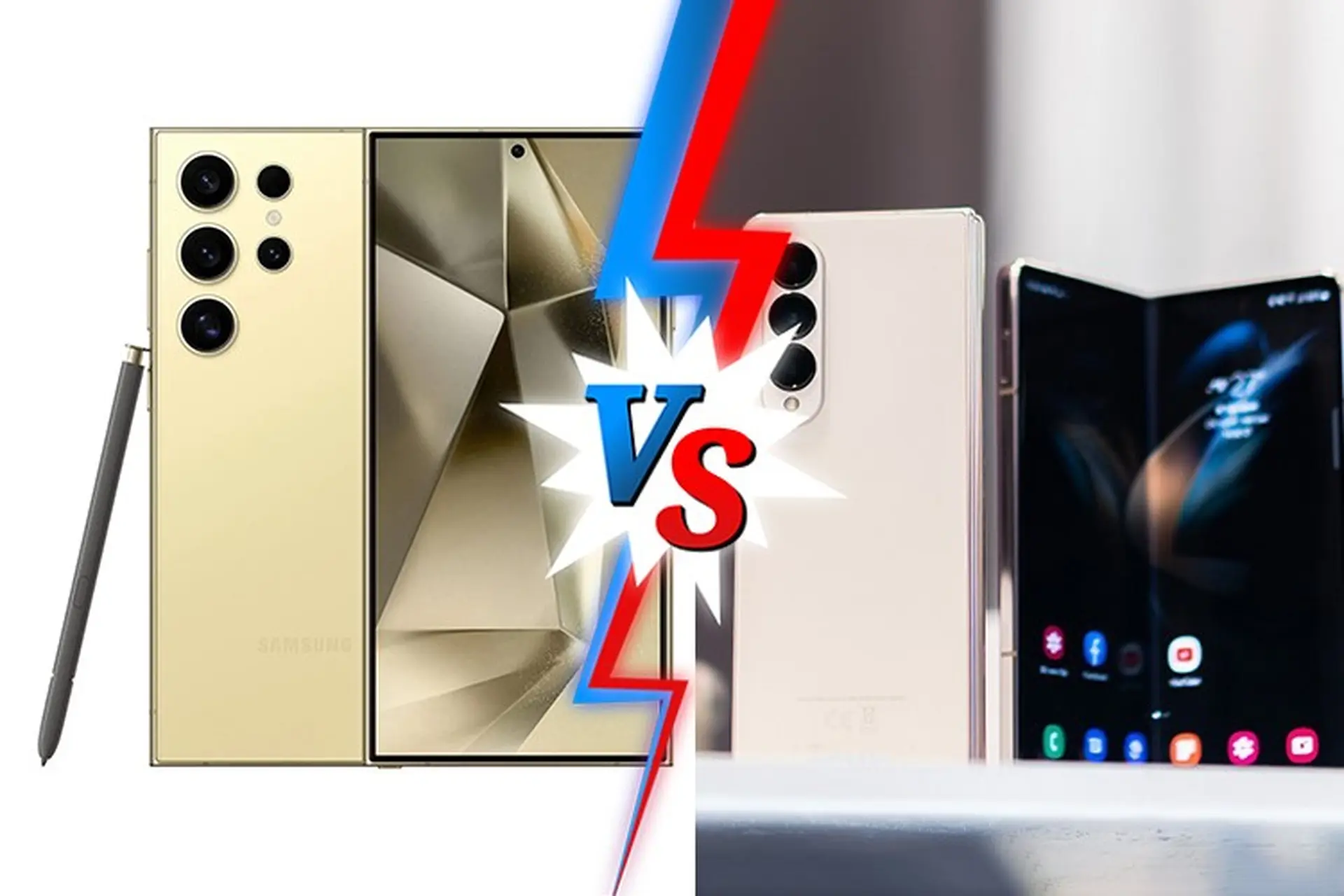 So sánh Samsung Galaxy S24 Ultra và Galaxy Z Fold4: Nên chọn siêu phẩm nào?