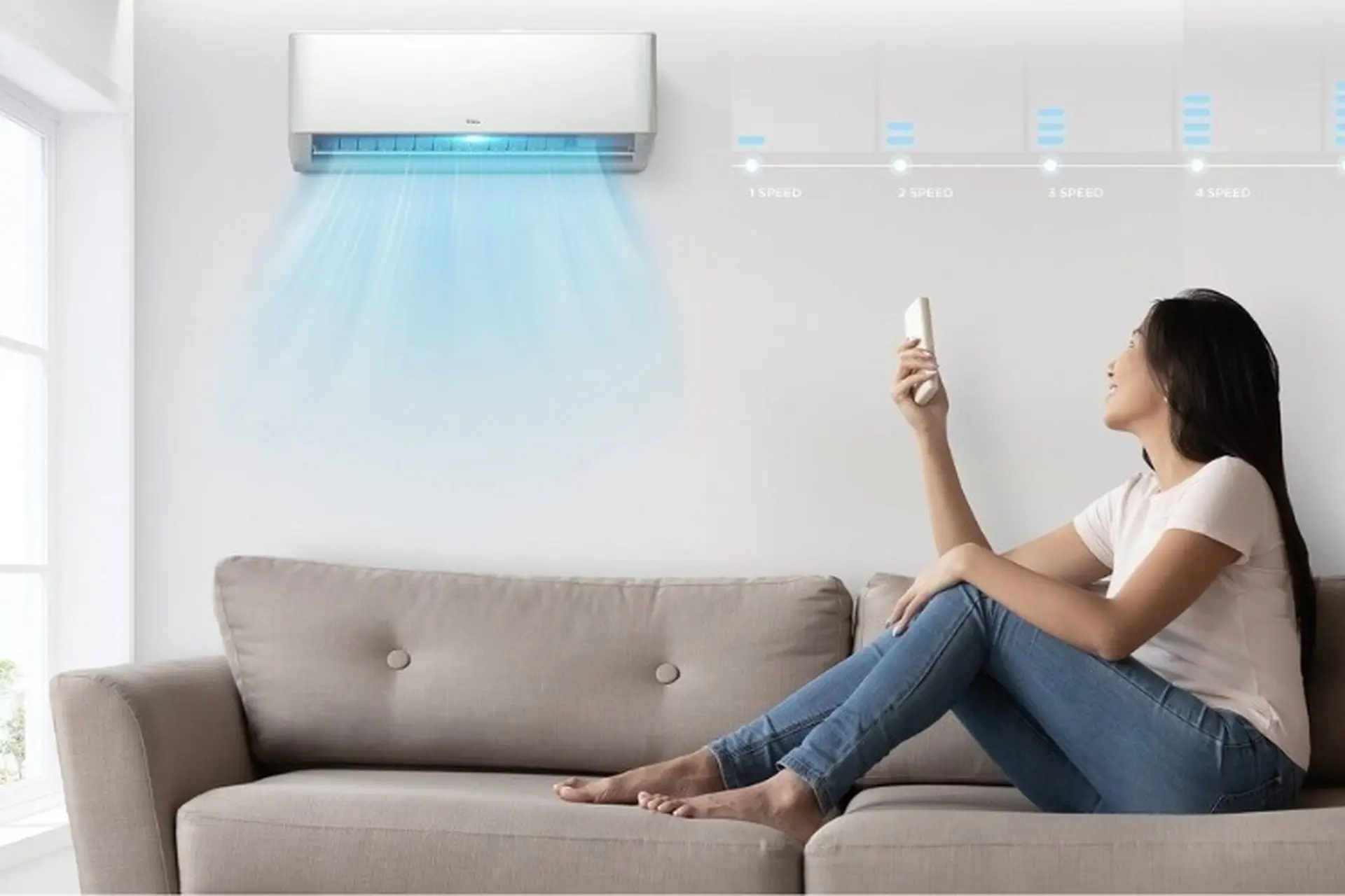 Nút Air Swing trên điều hòa Panasonic có chức năng gì? Cách sử dụng ra sao?