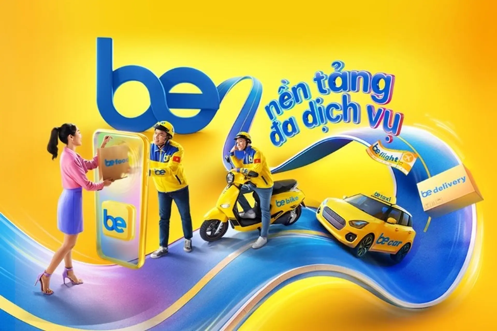 Ứng dụng đặt xe công nghệ be - Nền tảng đa dịch vụ với nhiều tính năng vượt trội