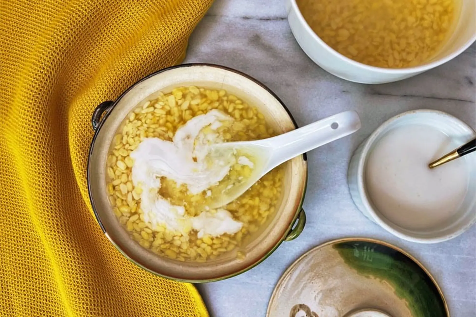 Cách nấu chè hoa cau truyền thống đơn giản cho thành phẩm sánh đặc, hạt đậu mềm ngon