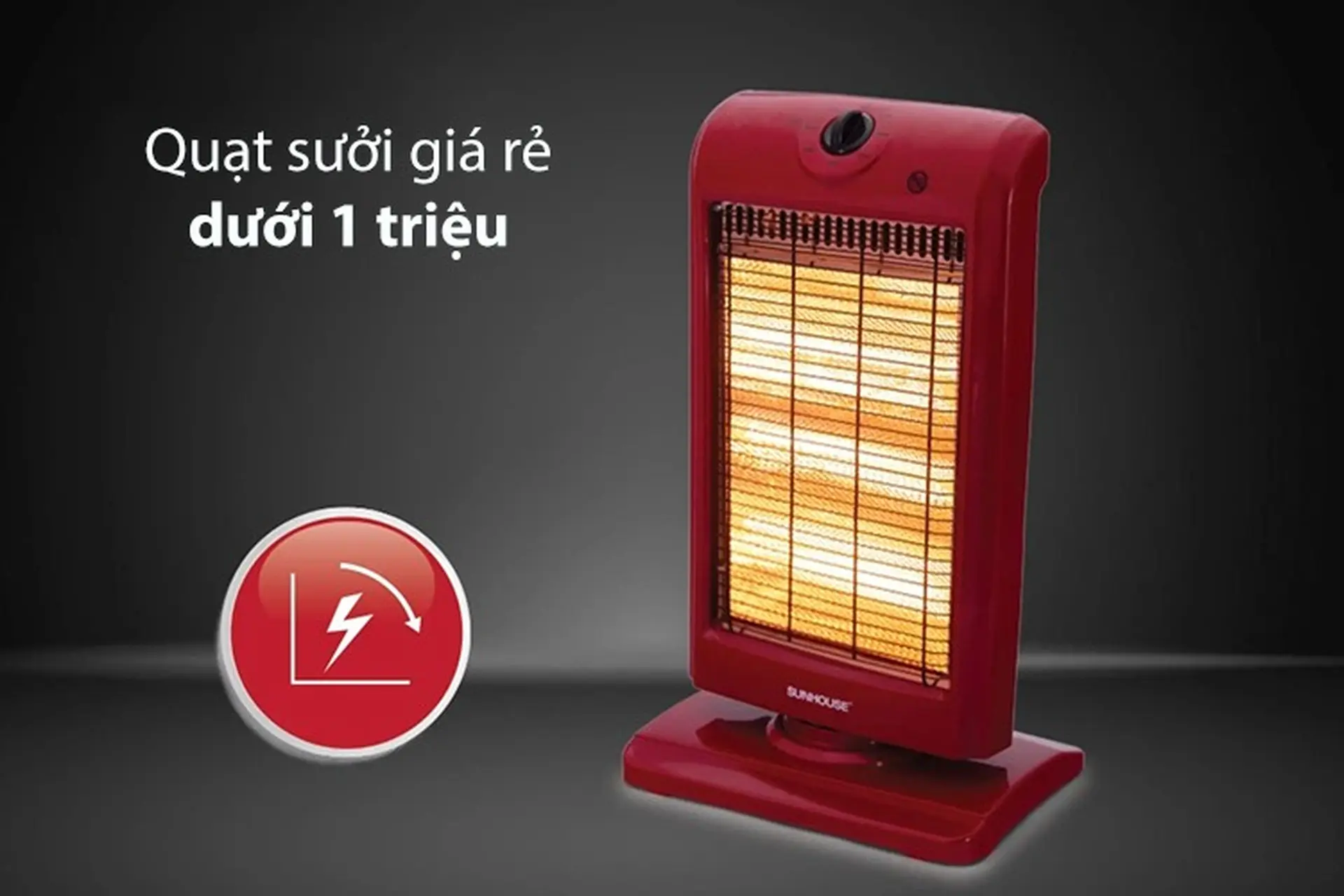 Khám phá TOP 5 quạt sưởi giá rẻ dưới 1 triệu: Thiết kế nhỏ gọn, sưởi ấm tốt