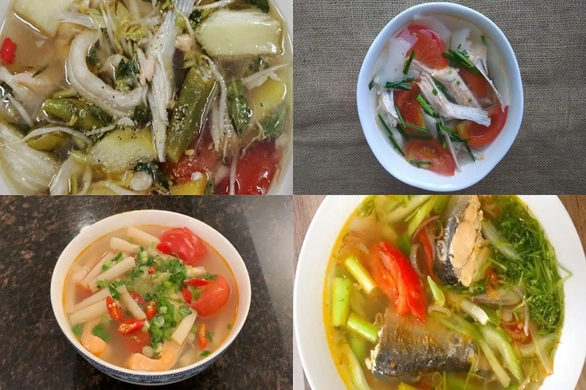 Tổng hợp 7 món canh cá hồi bổ dưỡng: Hương vị tuyệt vời cho bữa cơm hàng ngày