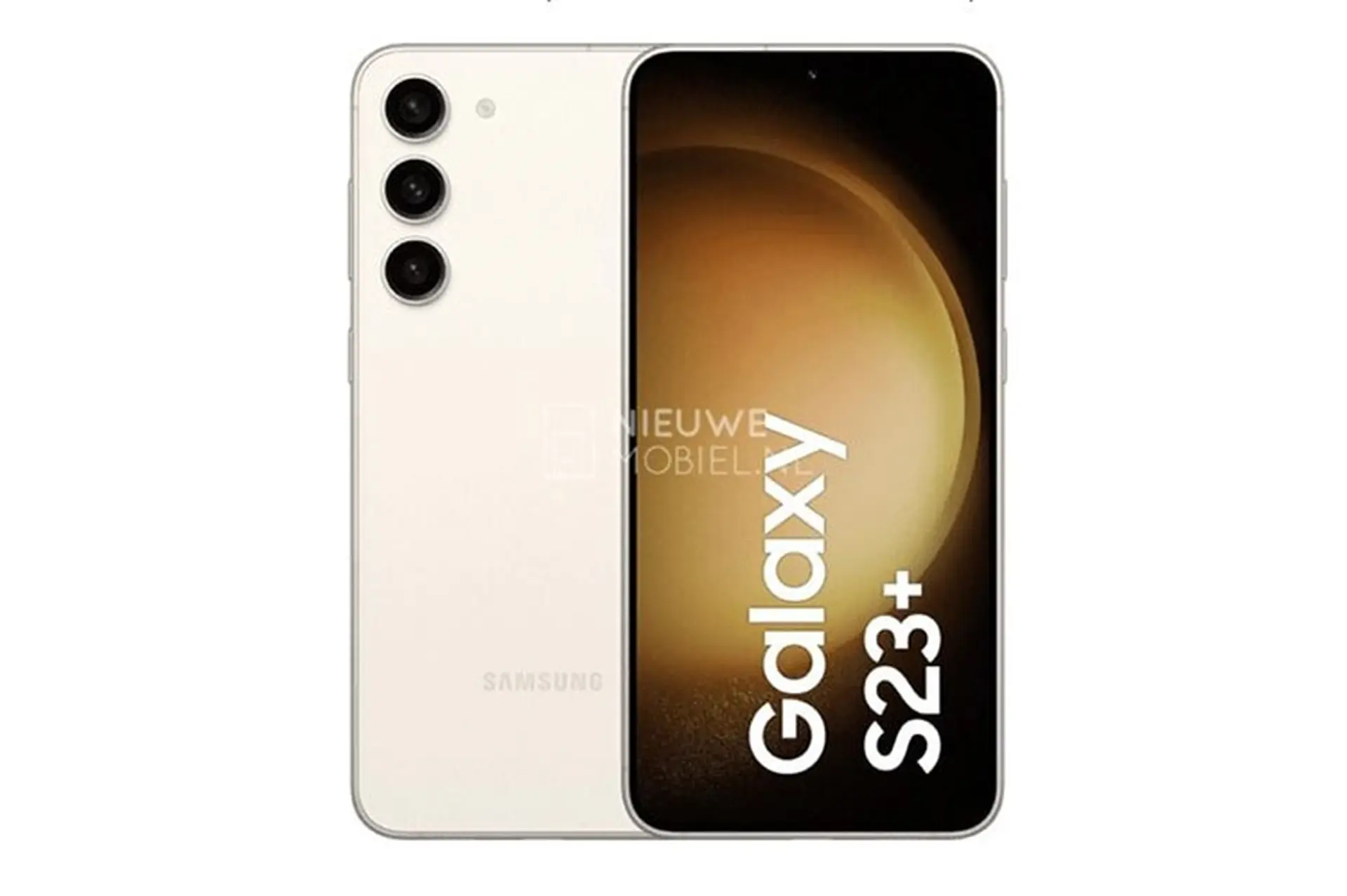 Hé lộ ảnh render sắc nét của Samsung Galaxy S23 Plus