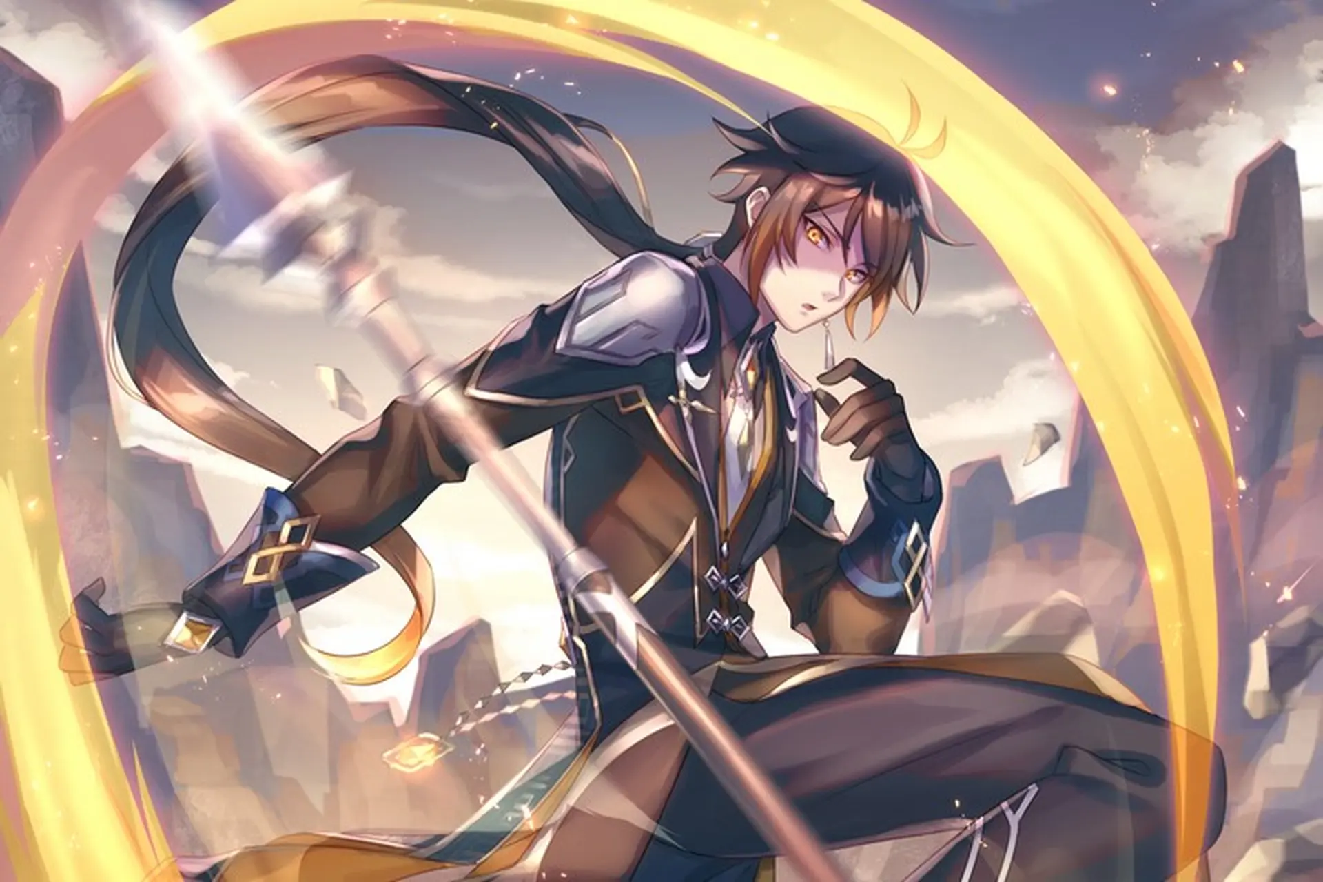 Hướng Dẫn Chơi Zhongli Genshin Impact: Nham Vương Đế Quân