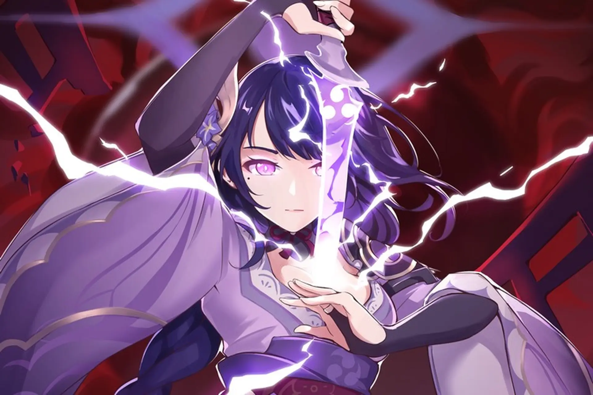 Hướng dẫn cách chơi Raiden Shogun Genshin Impact - Nhất Tâm Tịnh Thổ