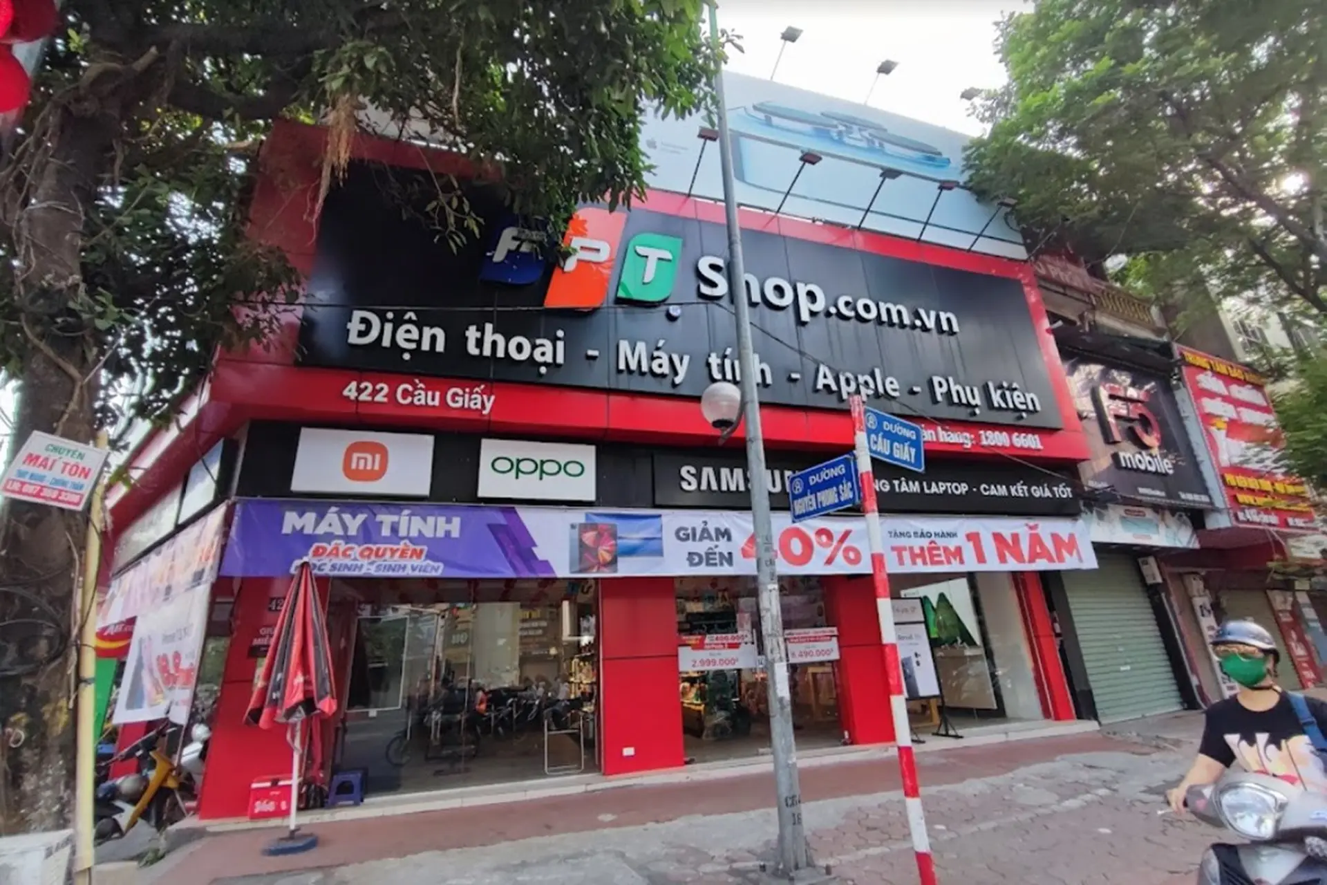 Hình ảnh nhận diện hệ thống cửa hàng: