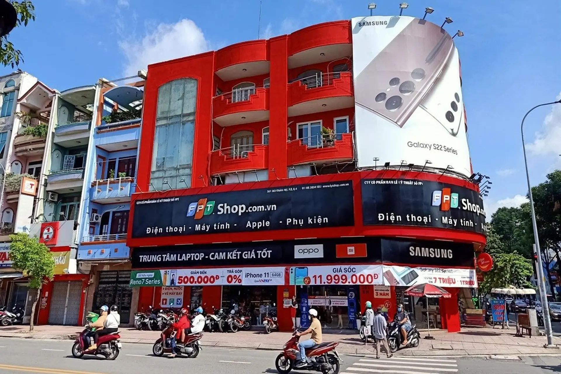 Cửa hàng FPTShop.com.vn tại 261 - 263 Khánh Hội (Ngã 4 Hoàng Diệu - KH ...