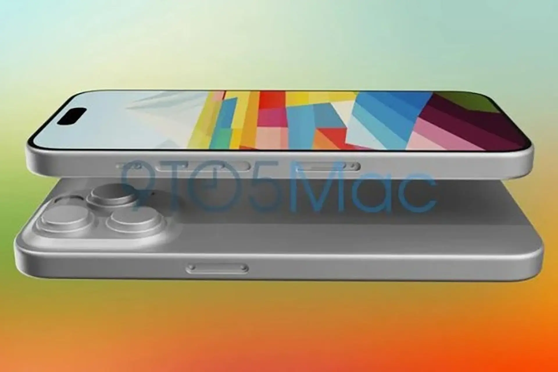 iPhone 15 Pro lộ ảnh render với viền bezel siêu mỏng, cổng sạc USB-C