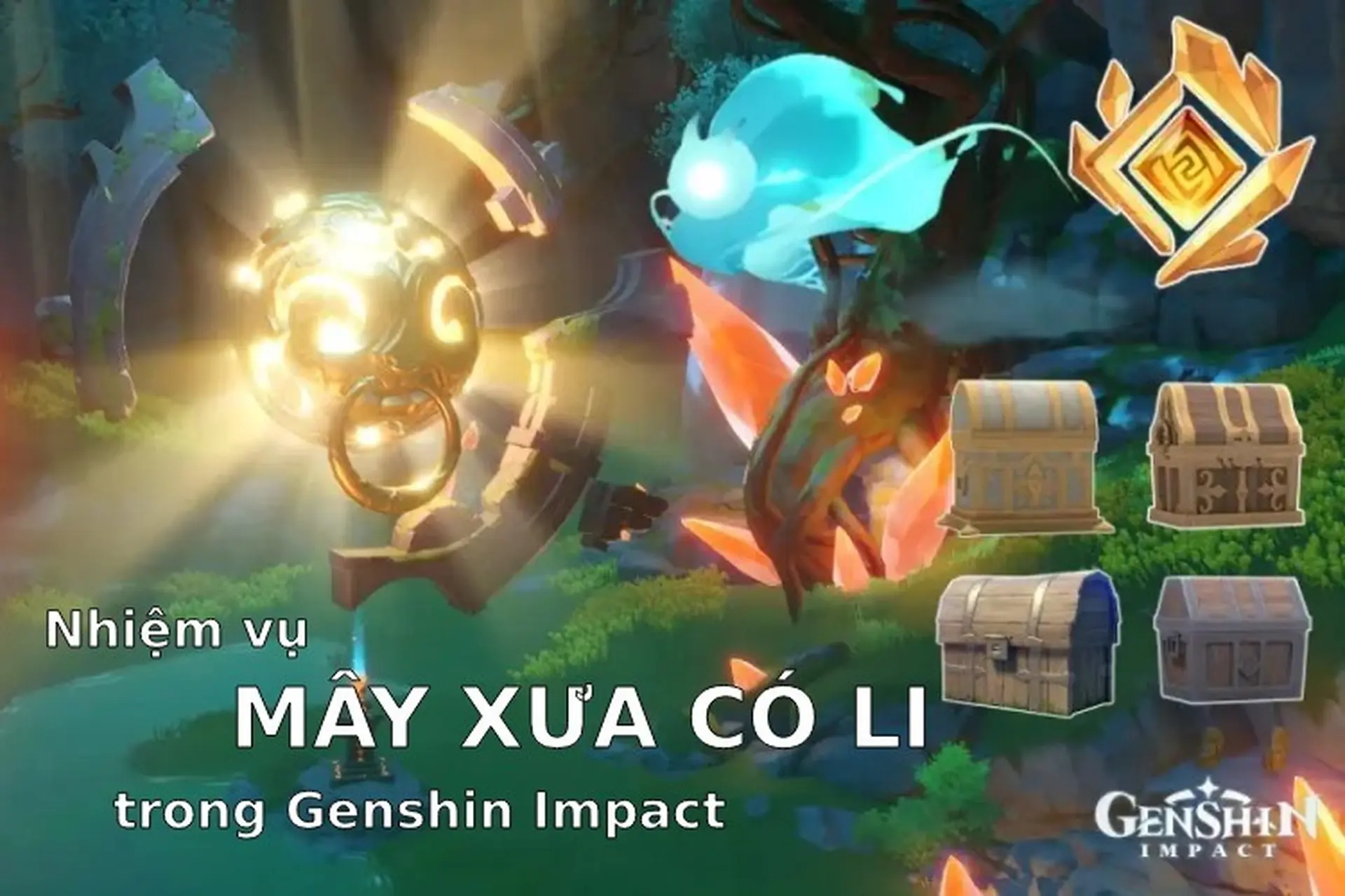 Genshin Impact “Mây Xưa Có Li” - Hướng dẫn hoàn thành nhiệm vụ