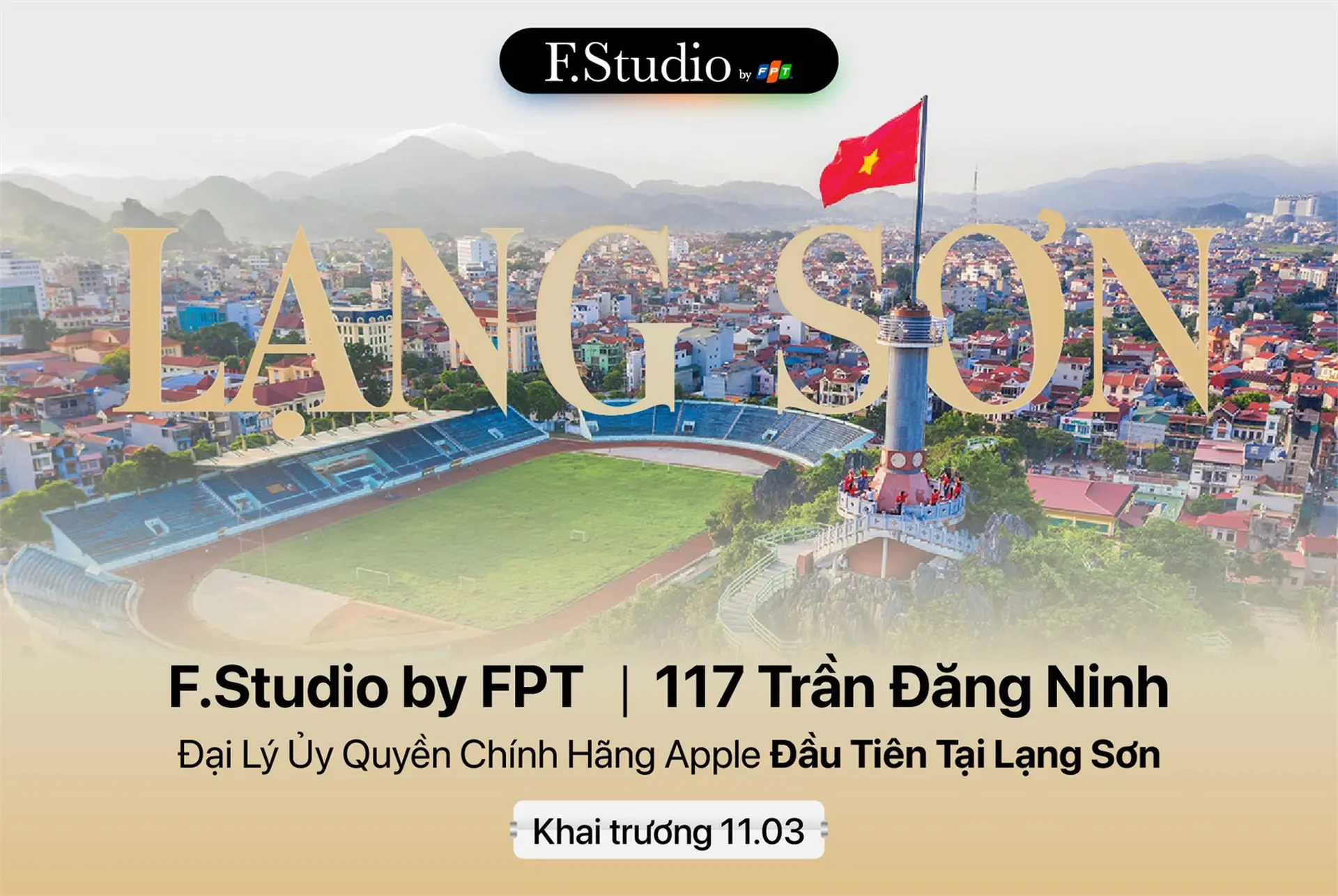 Rước quà miễn phí cùng sự kiện khai trương cửa hàng ủy quyền Apple đầu tiên tại Lạng Sơn